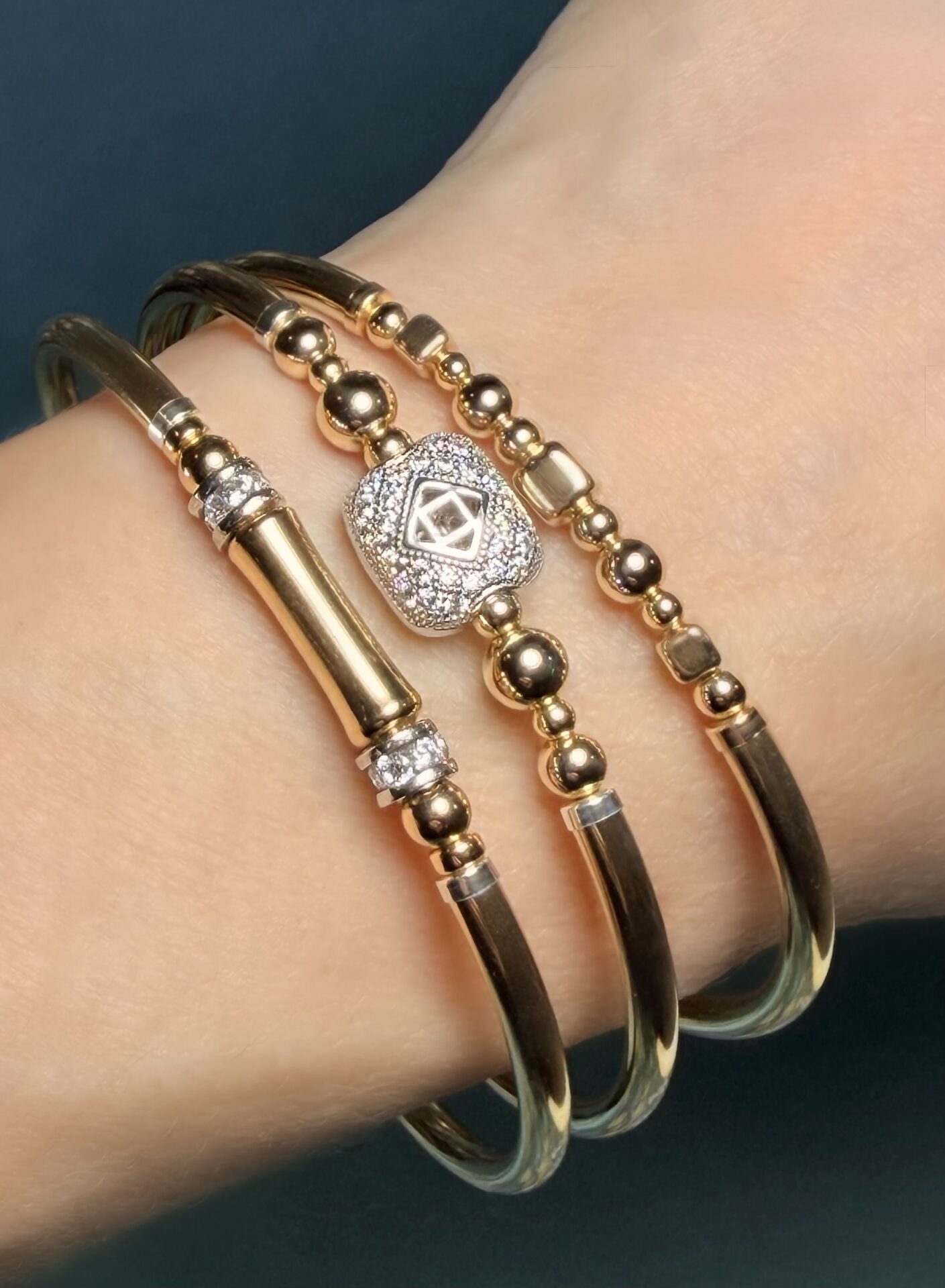 Bamboo Eliza Gold Filled Bracelet - Image 4