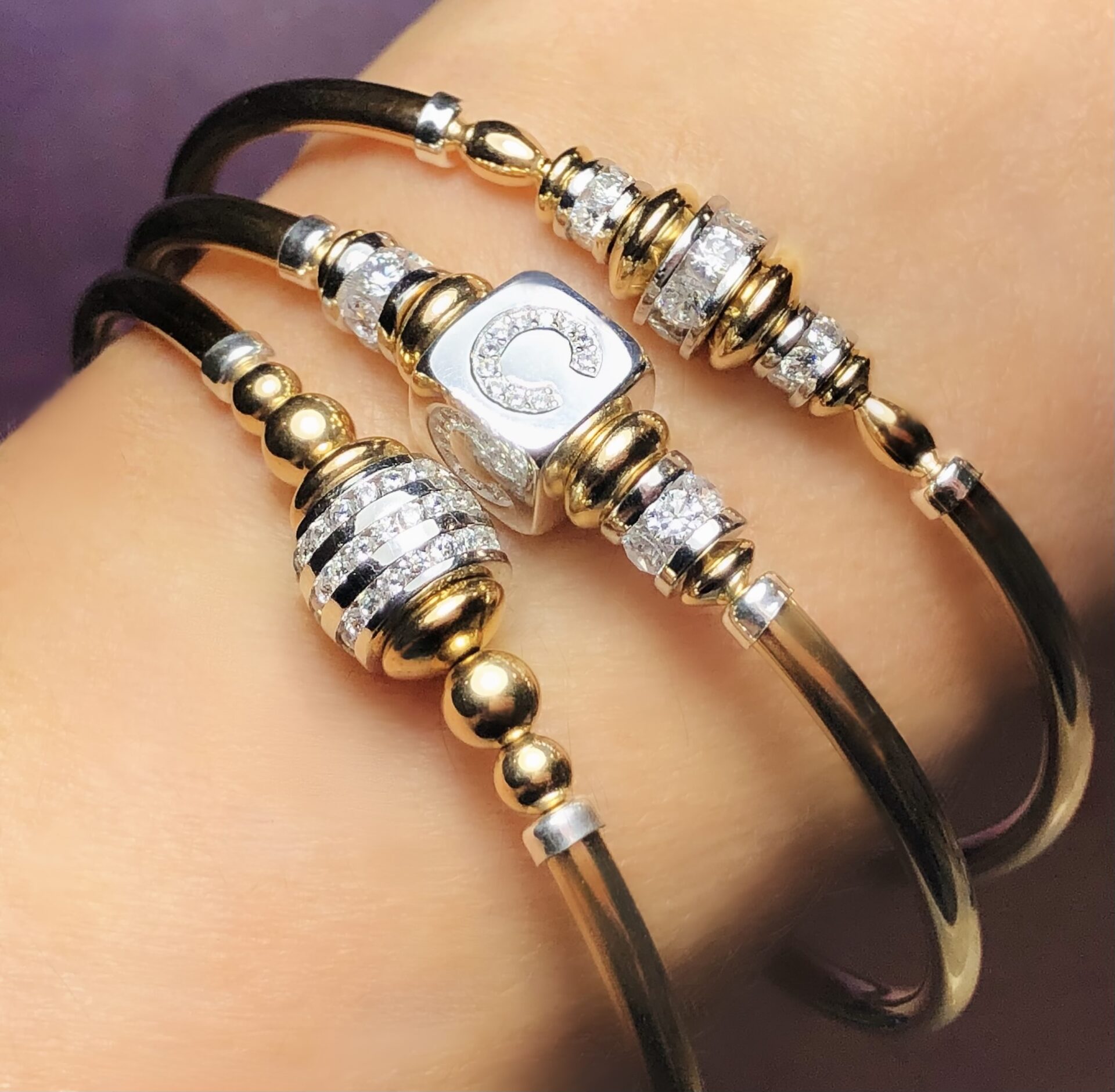 Catherine CZ Gold Filled Bracelet - Image 6