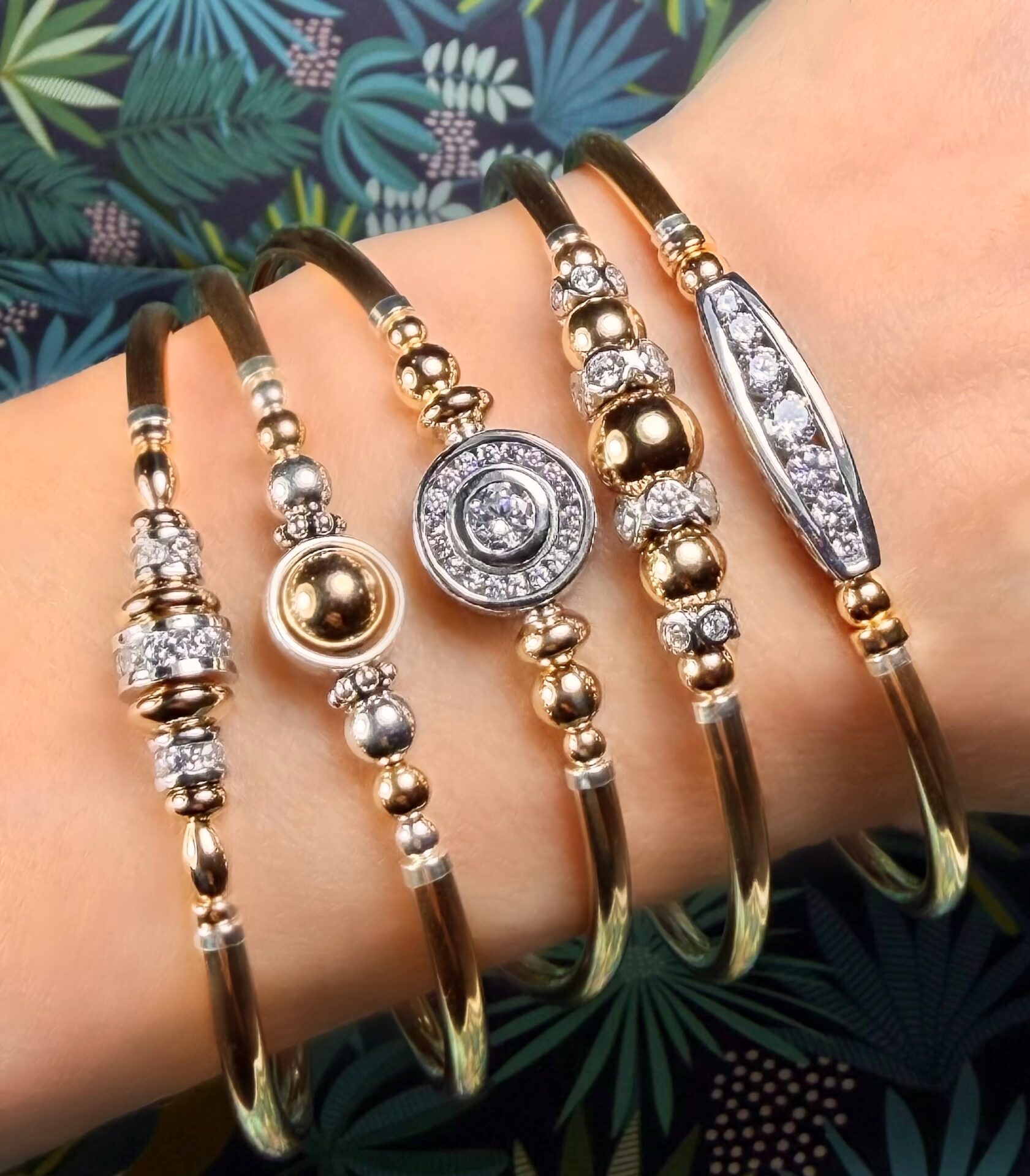 Anastasia Cz Gold Filled Bracelet - Image 4