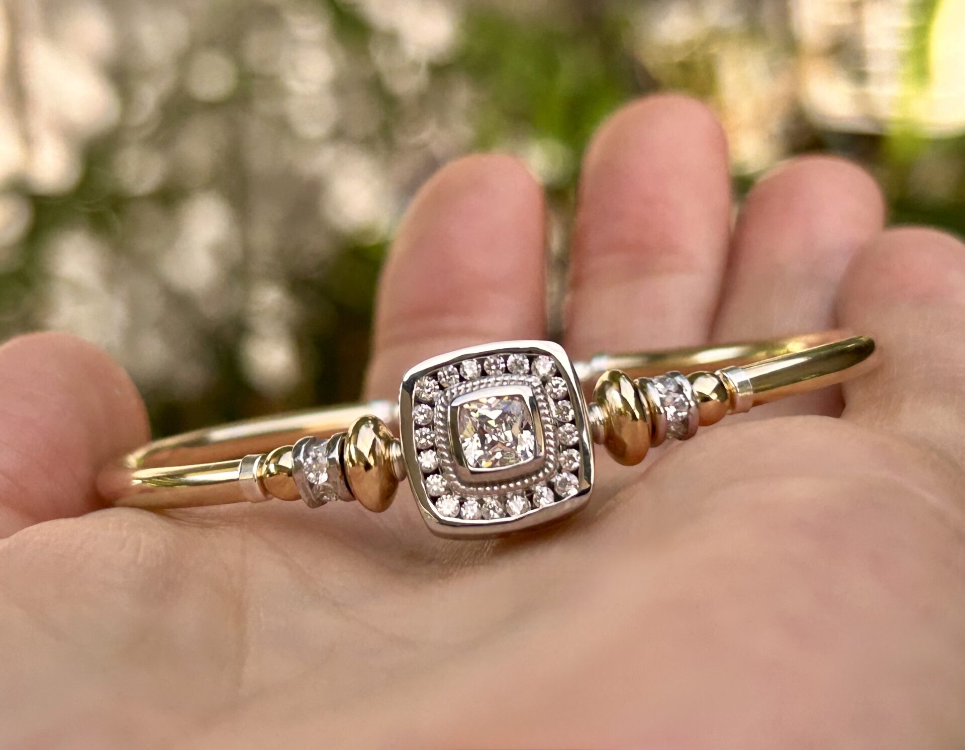 Bianca Cz Gold Filled Bracelet - Image 2