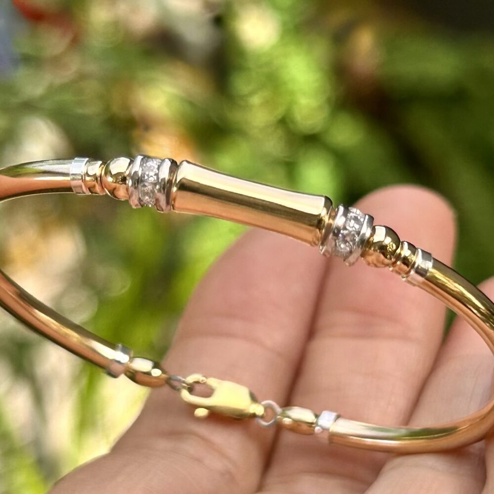 Bamboo Eliza Gold Filled Bracelet