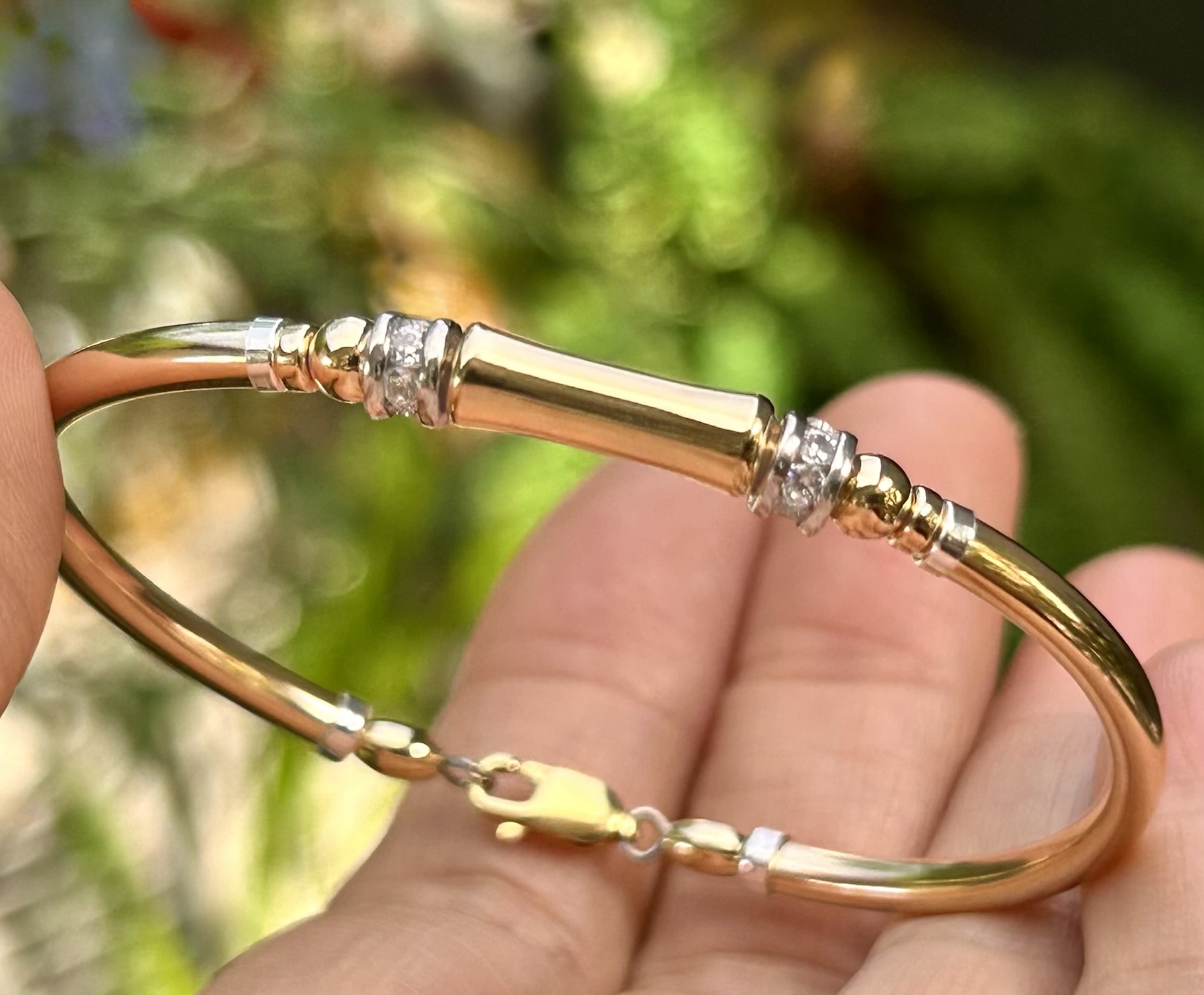 Bamboo Eliza Gold Filled Bracelet