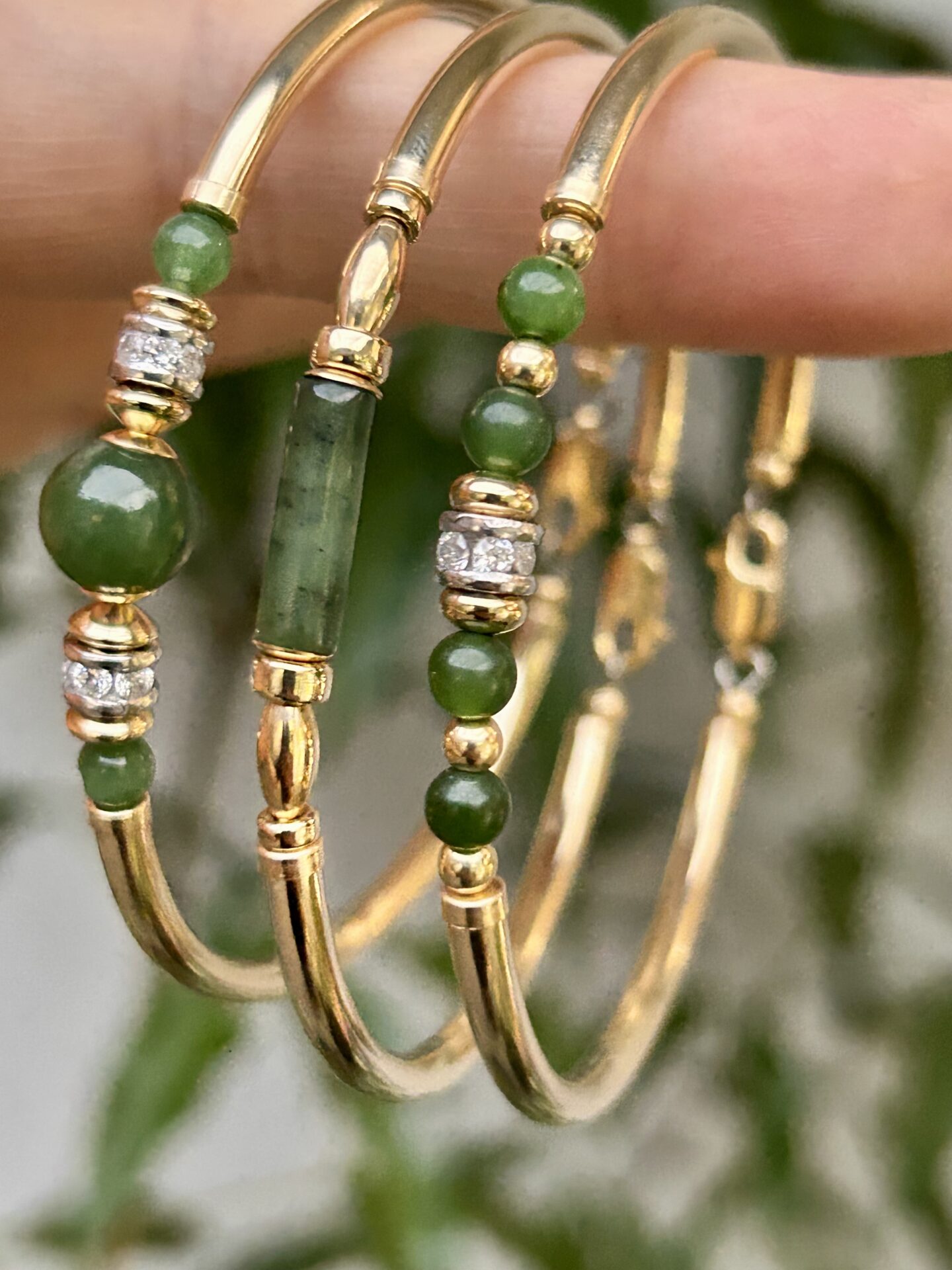 Jade Nikki Gold Filled Bracelet - Image 2