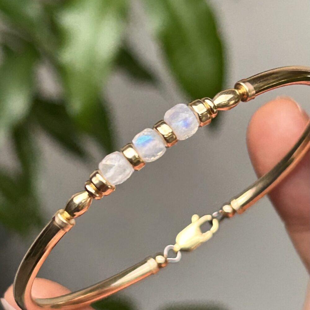 Moonstone Pia Gold Filled Bracelet