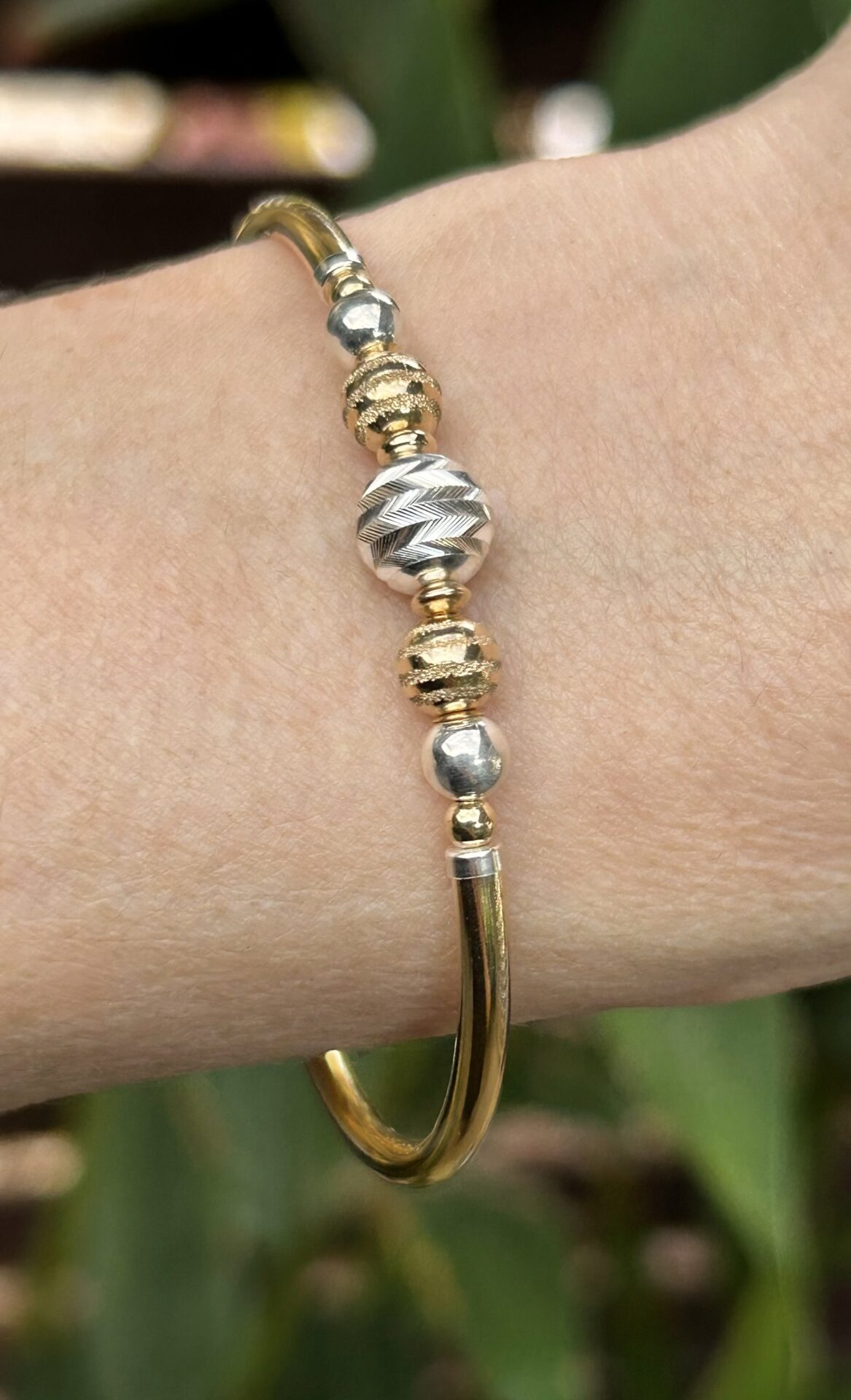 Turkessa 2Tone 14kt Gold Filled bracelet