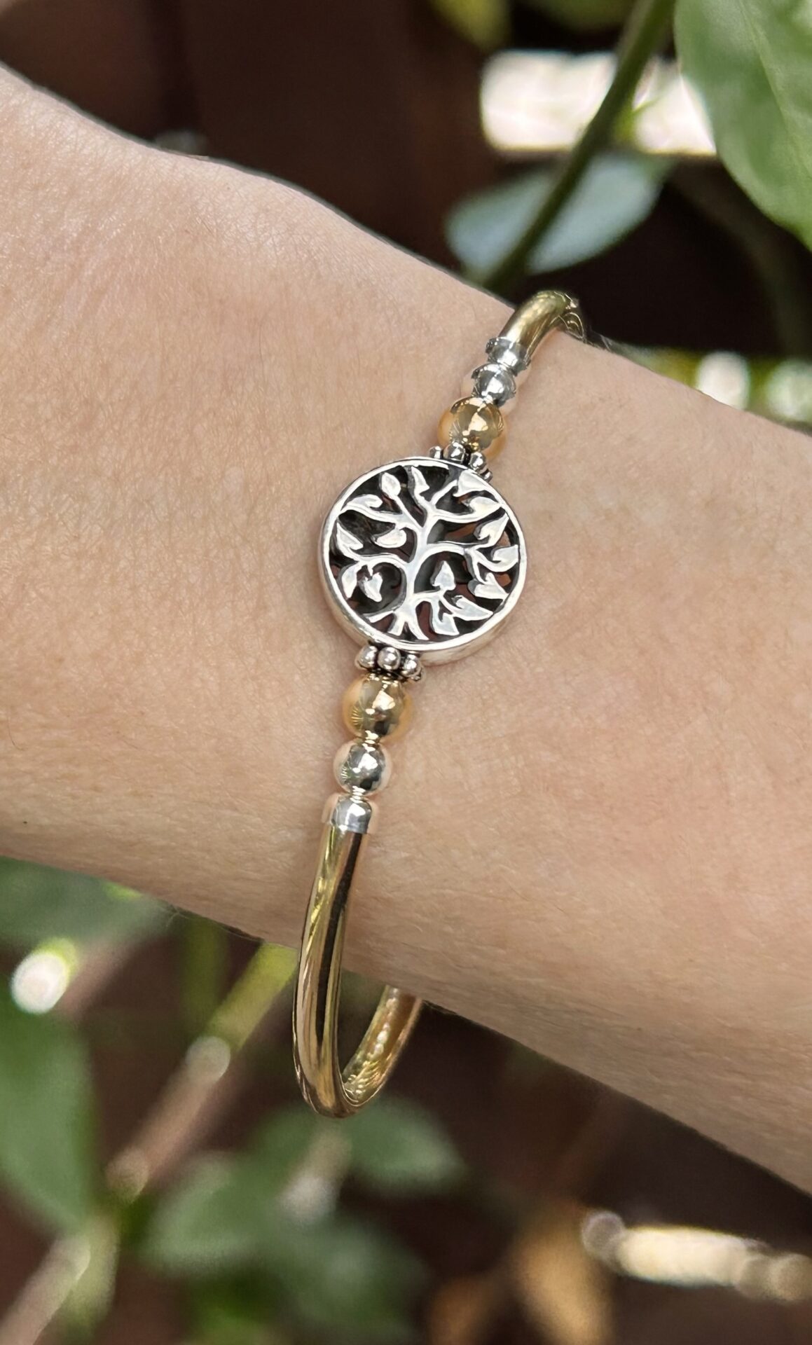 Tree Of Life Gold Filled Bracelet - Image 2