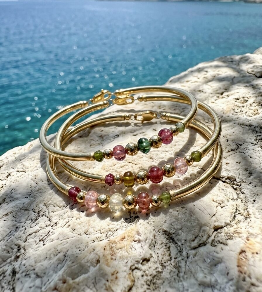 Tourmaline Sofia Gold Filled Bracelet
