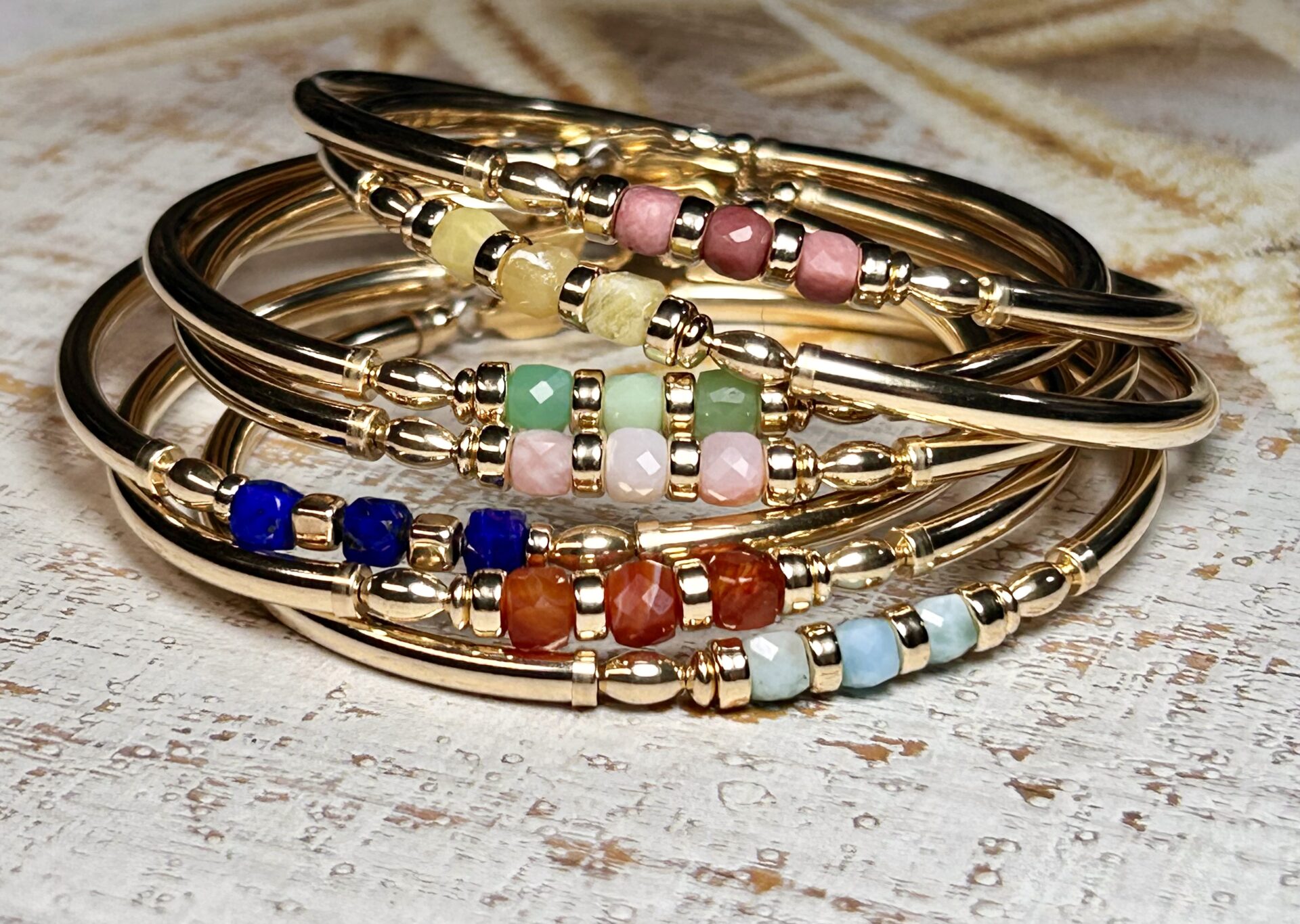 Carnelian Pia Gold Filled Bracelet - Image 3
