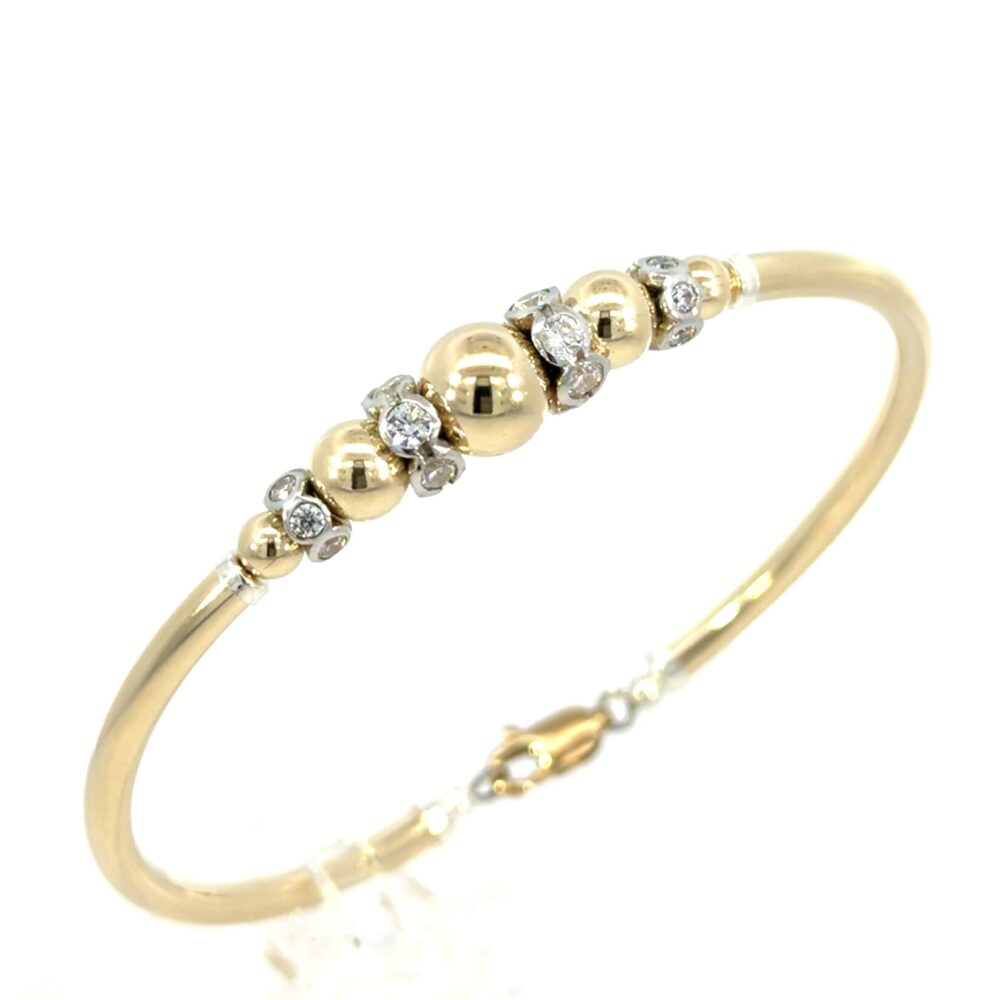 Milani Cz Gold Filled Bracelet