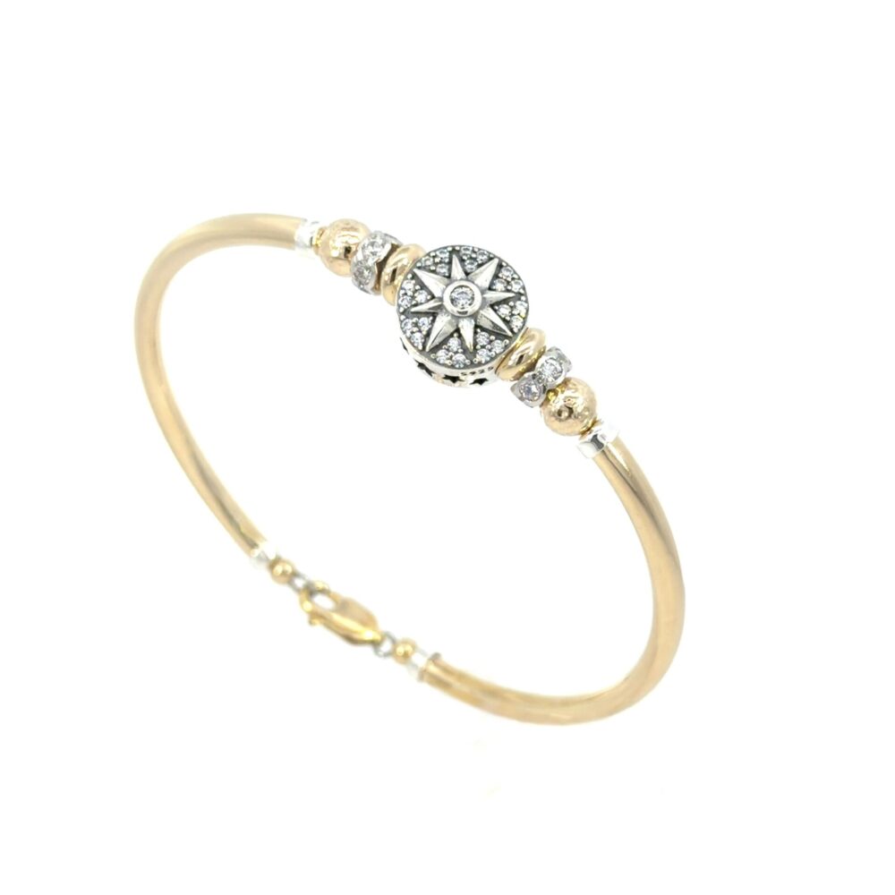 Saniya Cz Gold Filled Bracelet