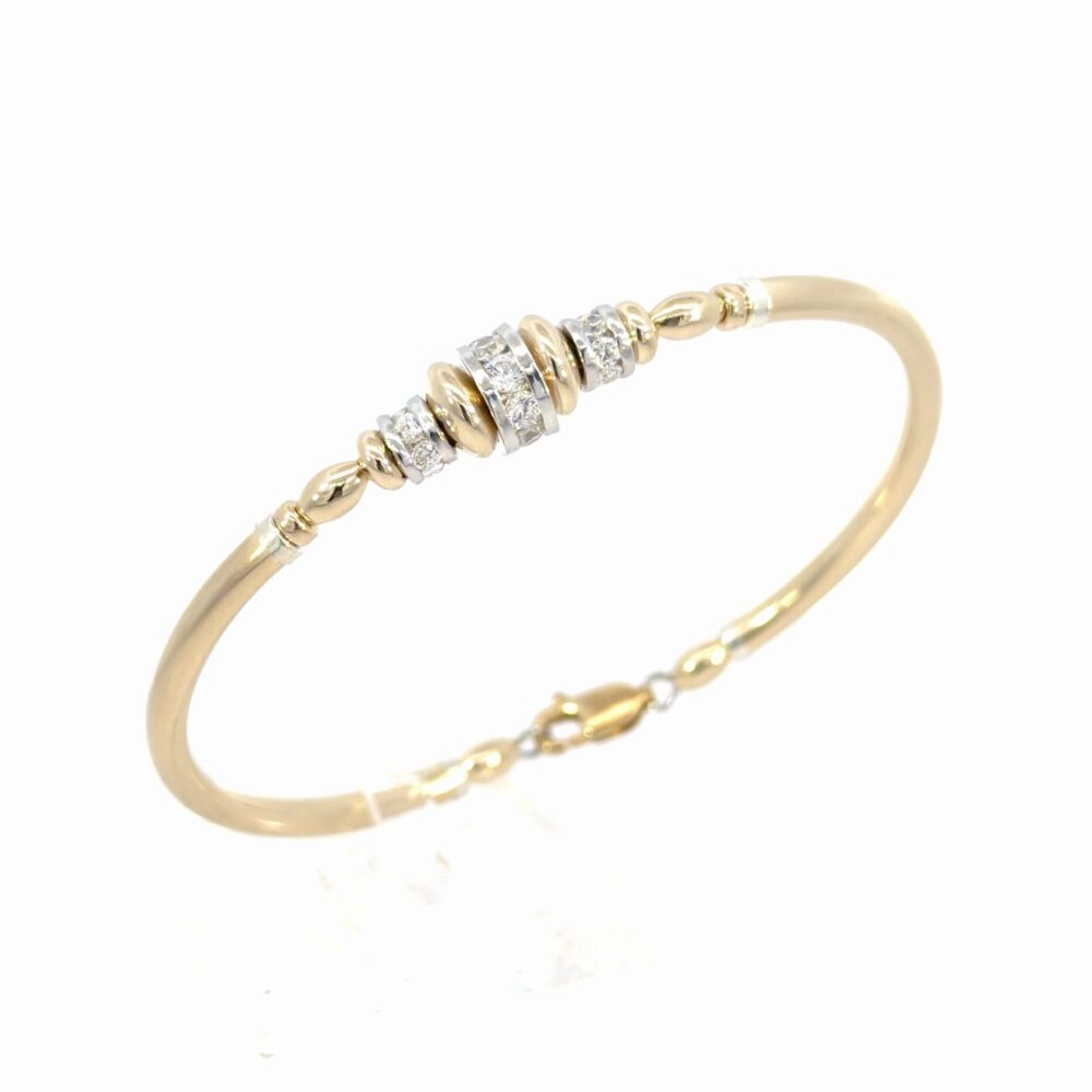 Eliza Cz Gold Filled Bracelet