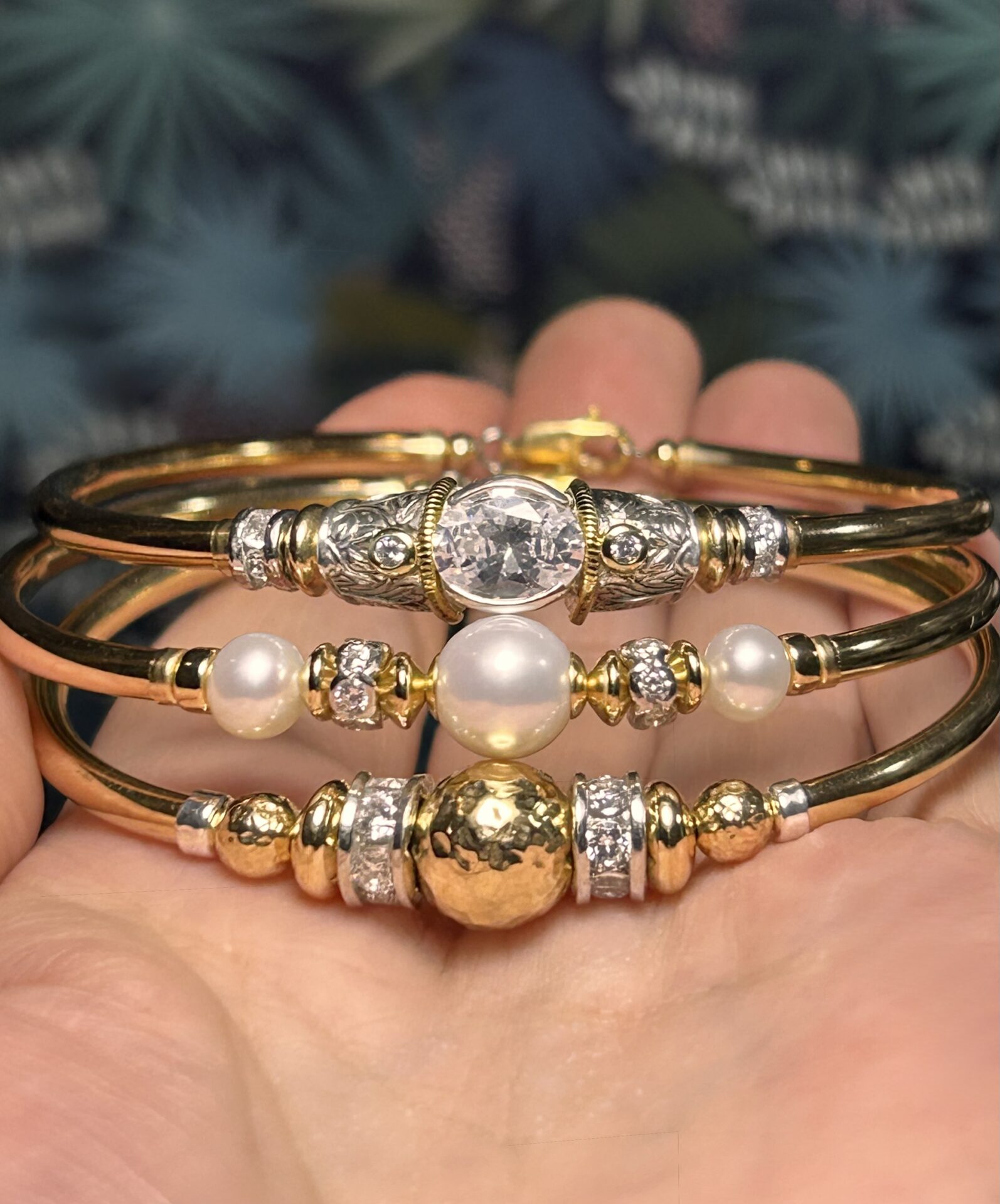 Brianne Cz Gold Filled Bracelet - Image 3