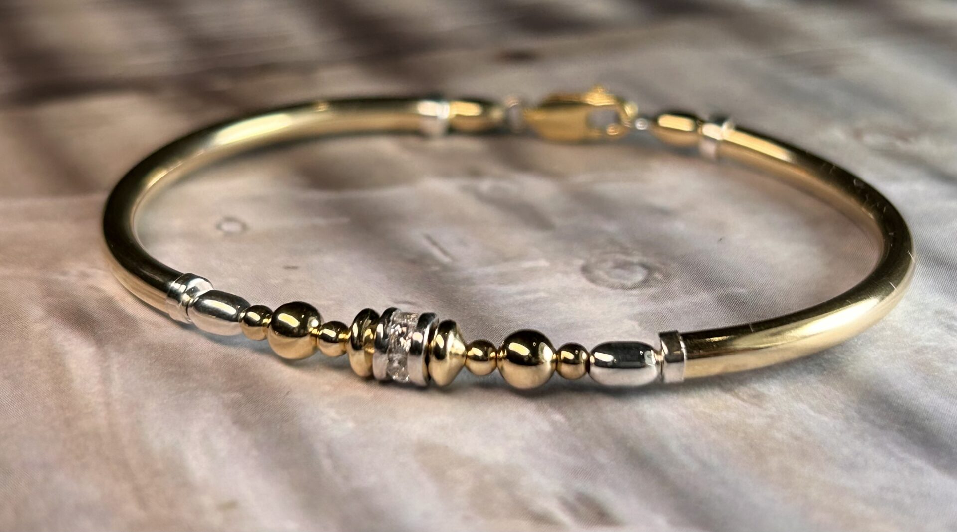 Nikki Cz Gold Filled Bracelet - Image 3