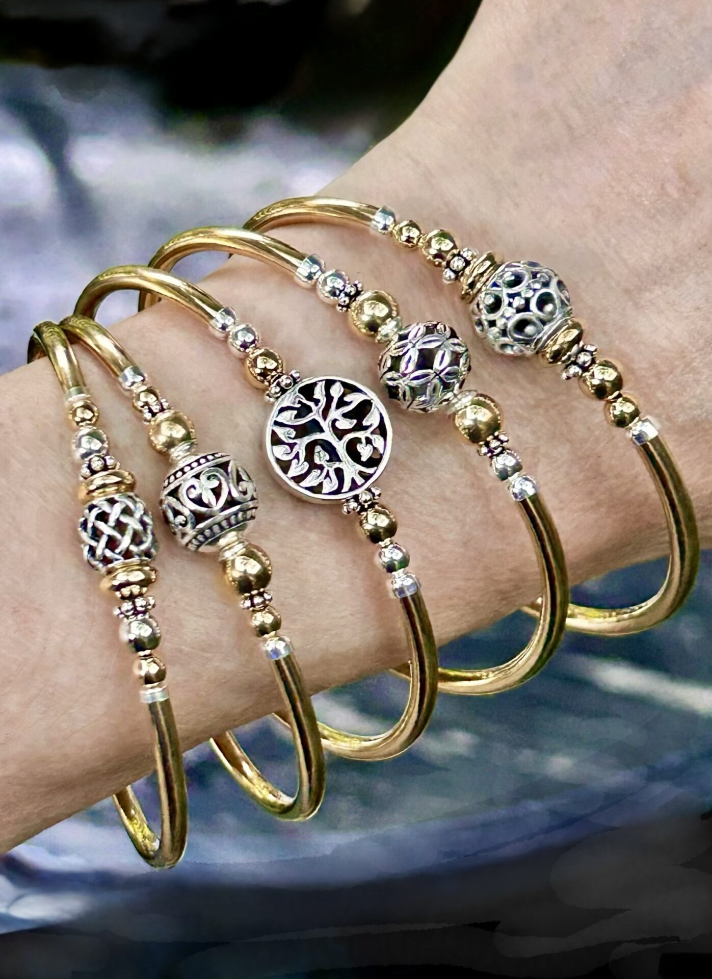 Tree Of Life Gold Filled Bracelet - Image 3