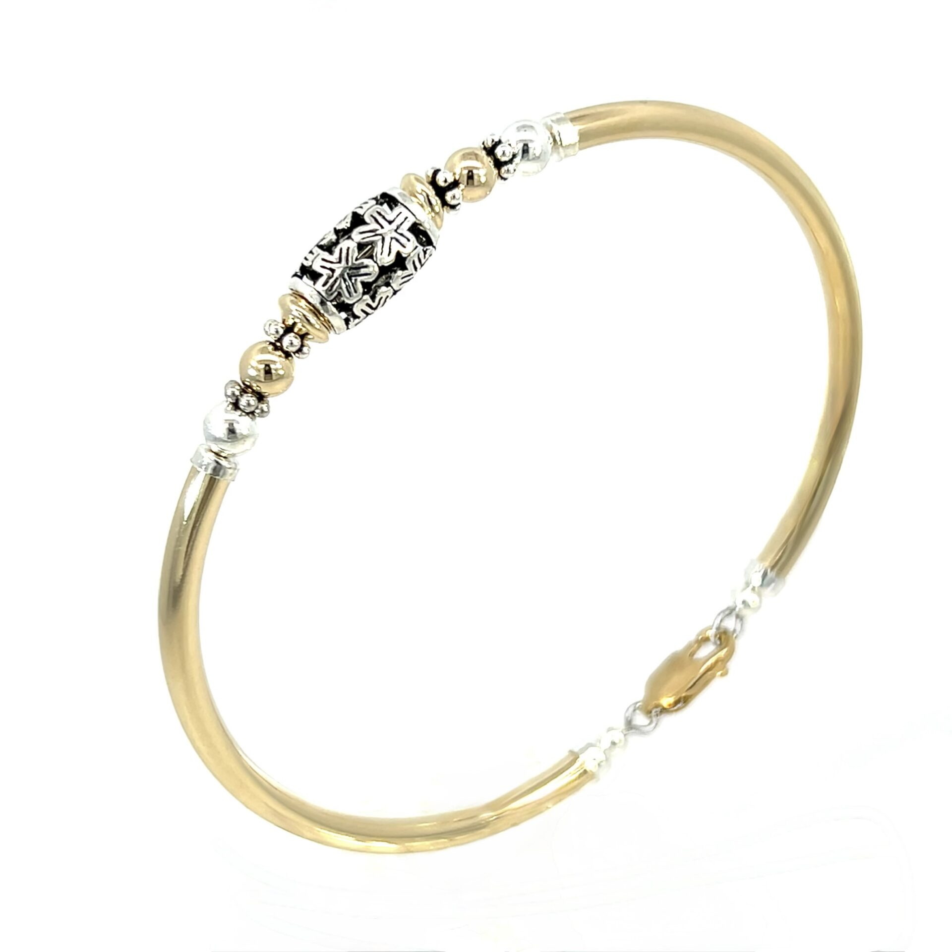 Maddie 2 Tone Gold Filled Bracelet