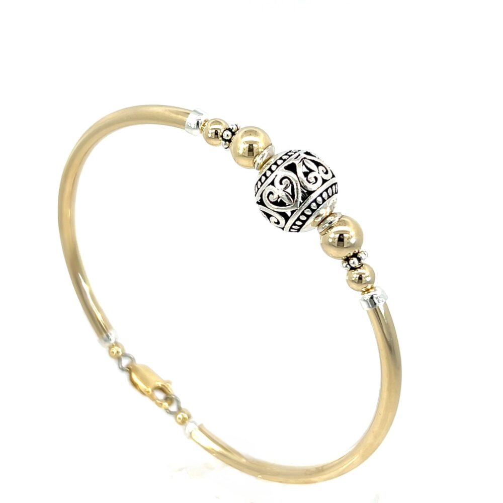 Amorette 2 Tone Gold Filled Bracelet