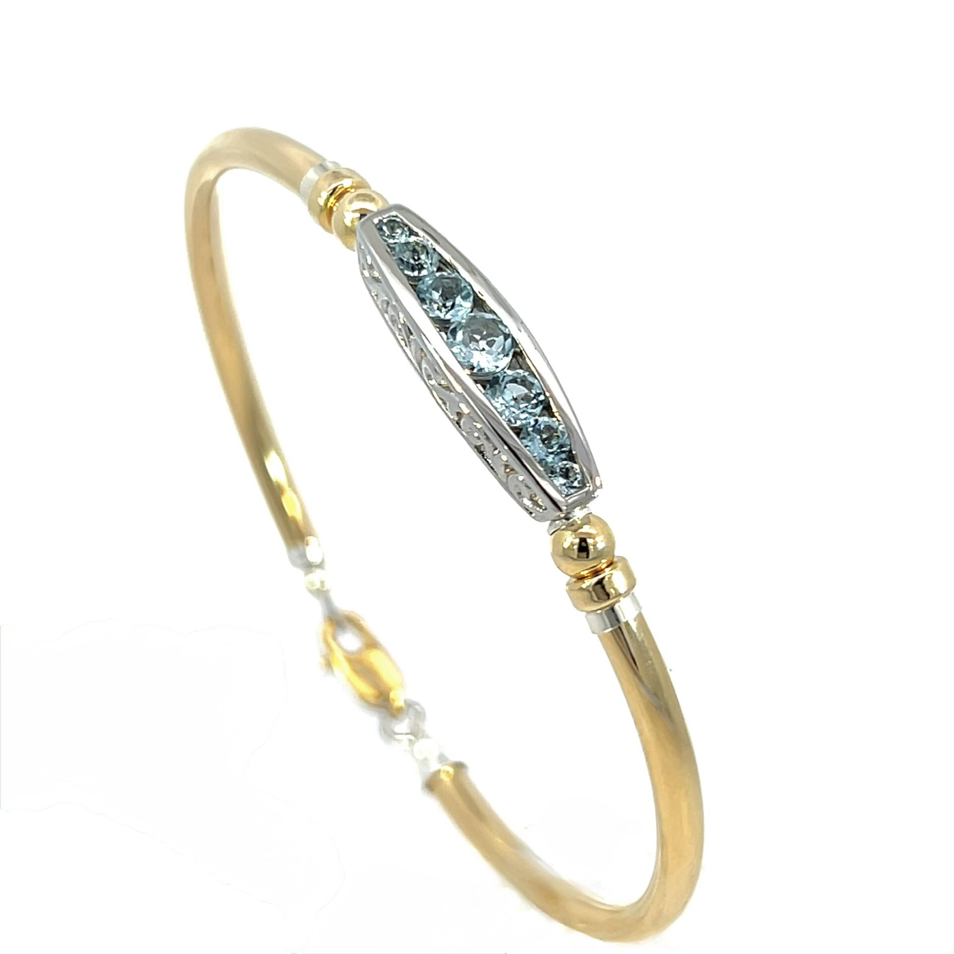 Topaz Emilie Gemstone Gold Filled Bracelet
