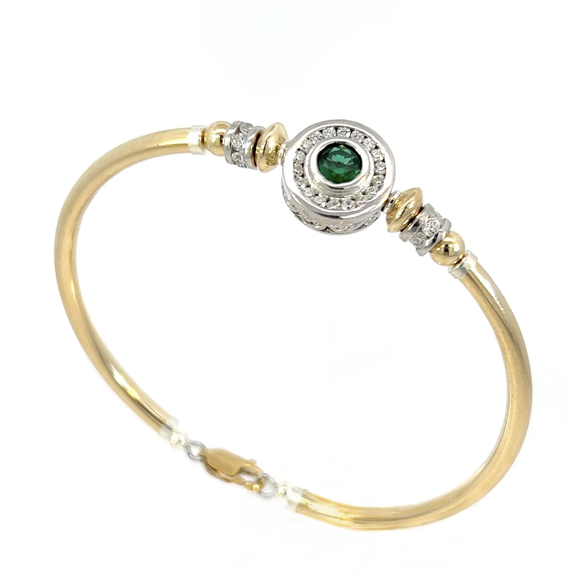 Emerald Anastasia Gold Filled Bracelet - Image 4