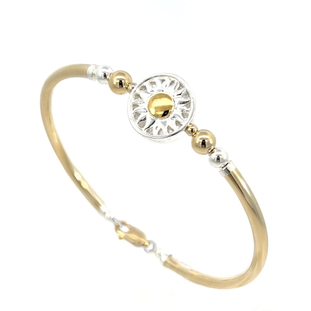 Solstice 2 Tone Gold Filled Bracelet