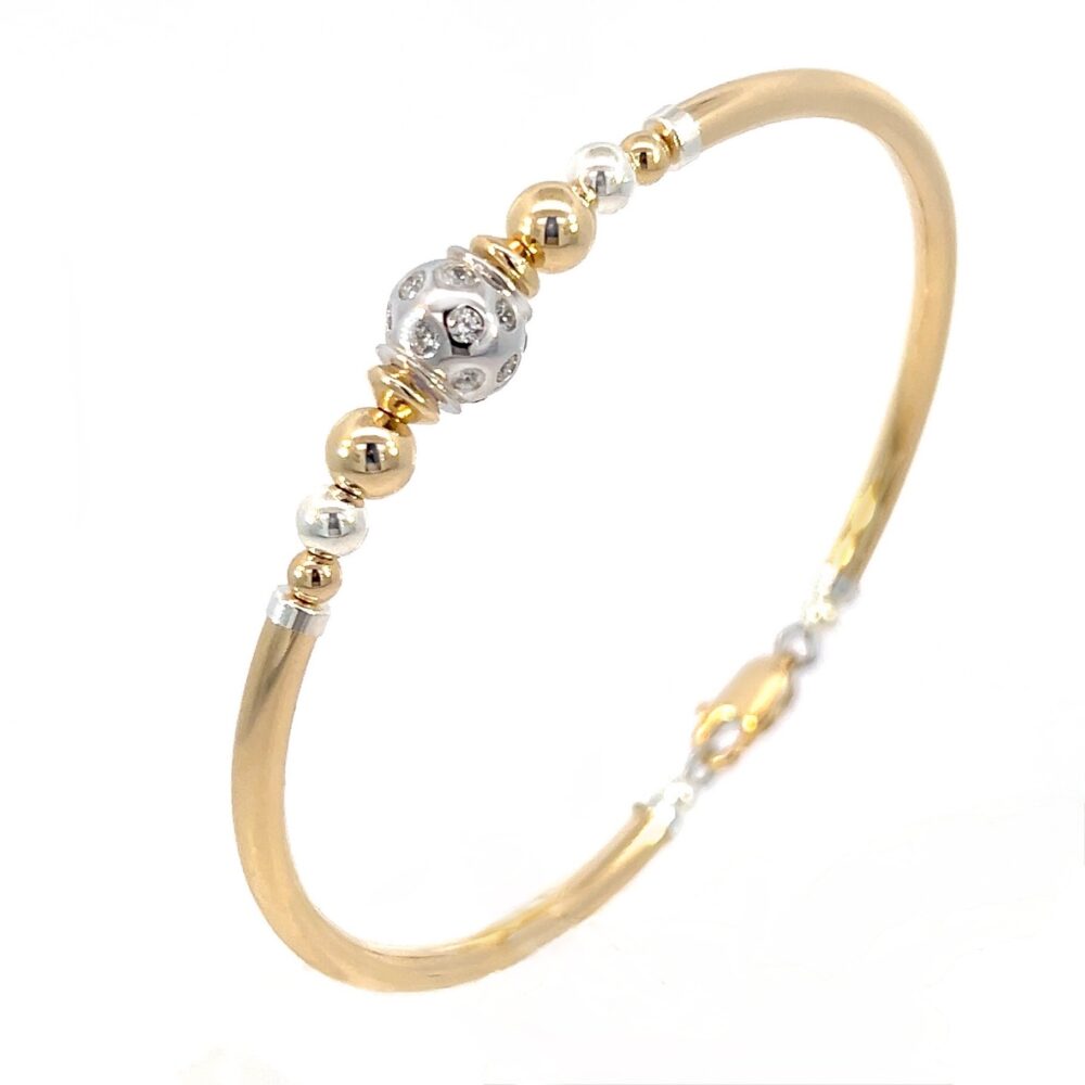 Luna Cz Gold Filled Bracelet