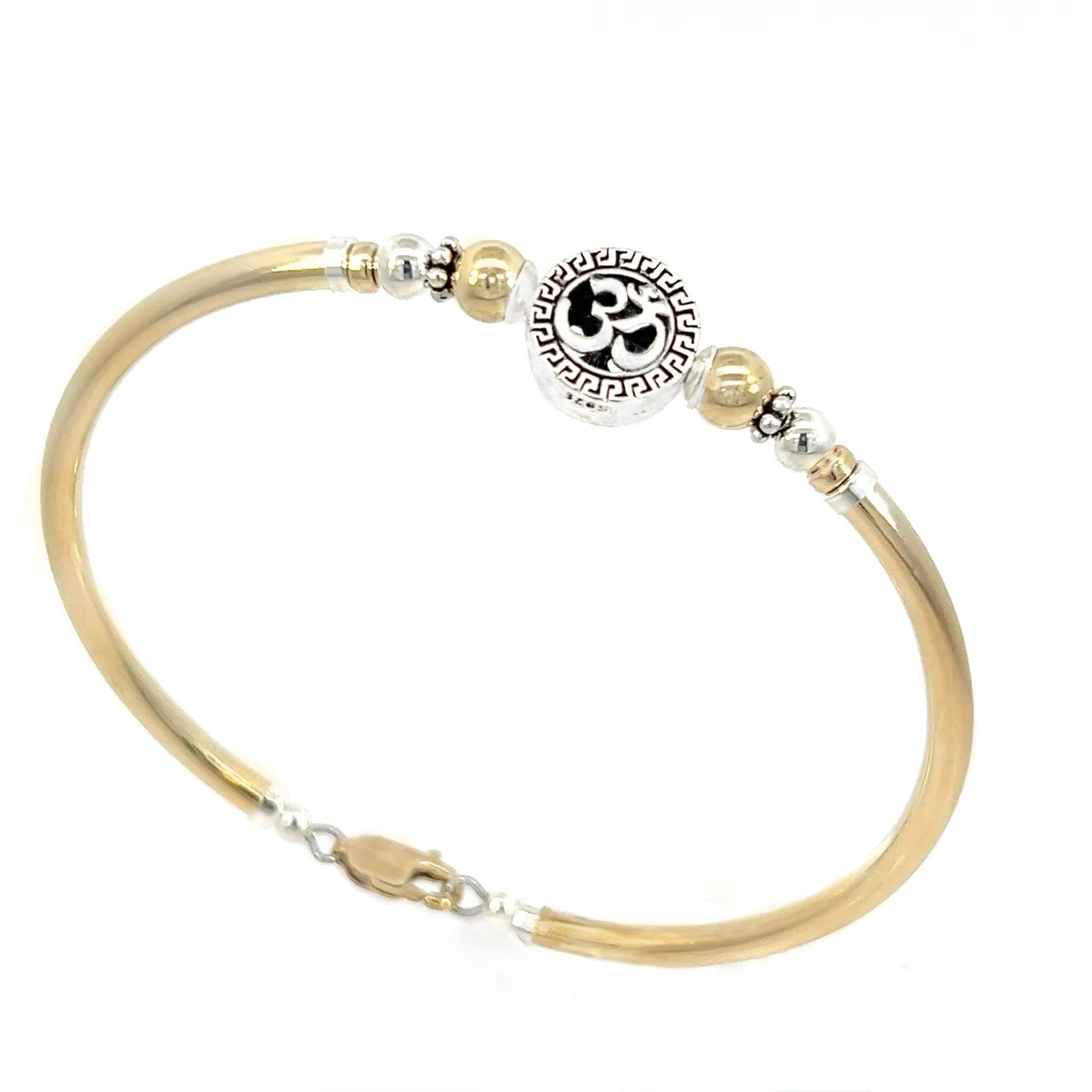 Aum 2Tone Gold Filled Bracelet