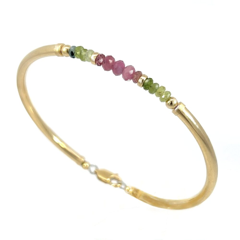 Tourmaline Yasmin Gold Filled Bracelet