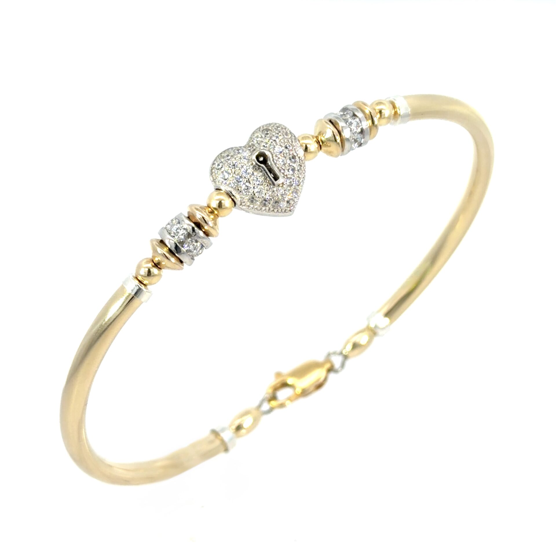 Thalia Heart Gold Filled Bracelet