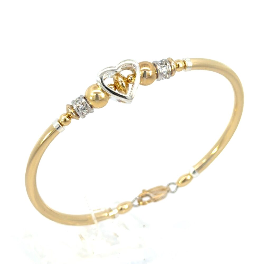 Nadia Heart Gold Filled Bracelet