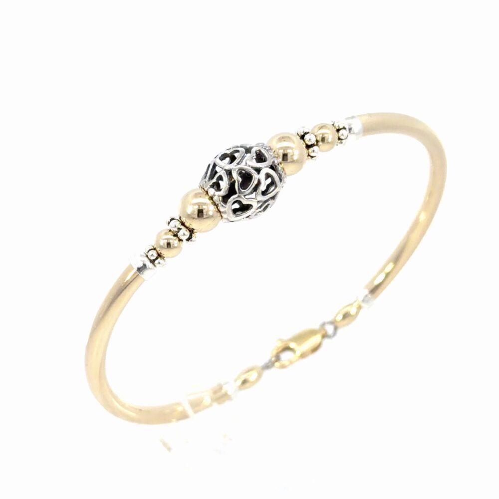 Suzie Heart Gold Filled Bracelet