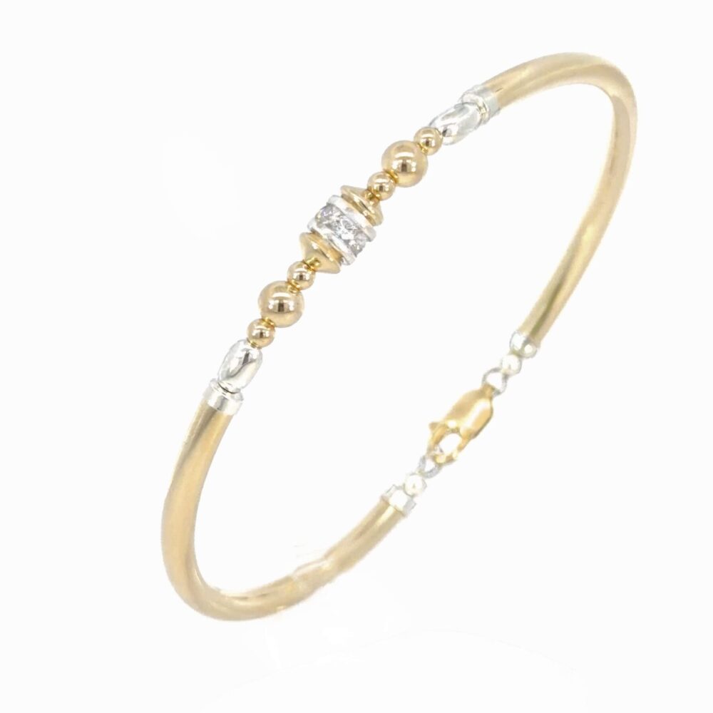Nikki Cz Gold Filled Bracelet