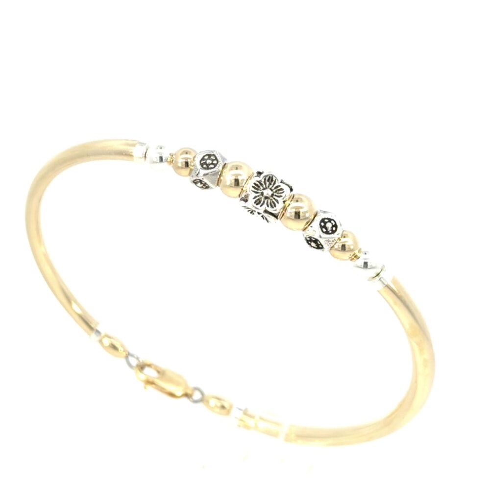 Sisterhood 2 Tone Gold Filled Bracelet