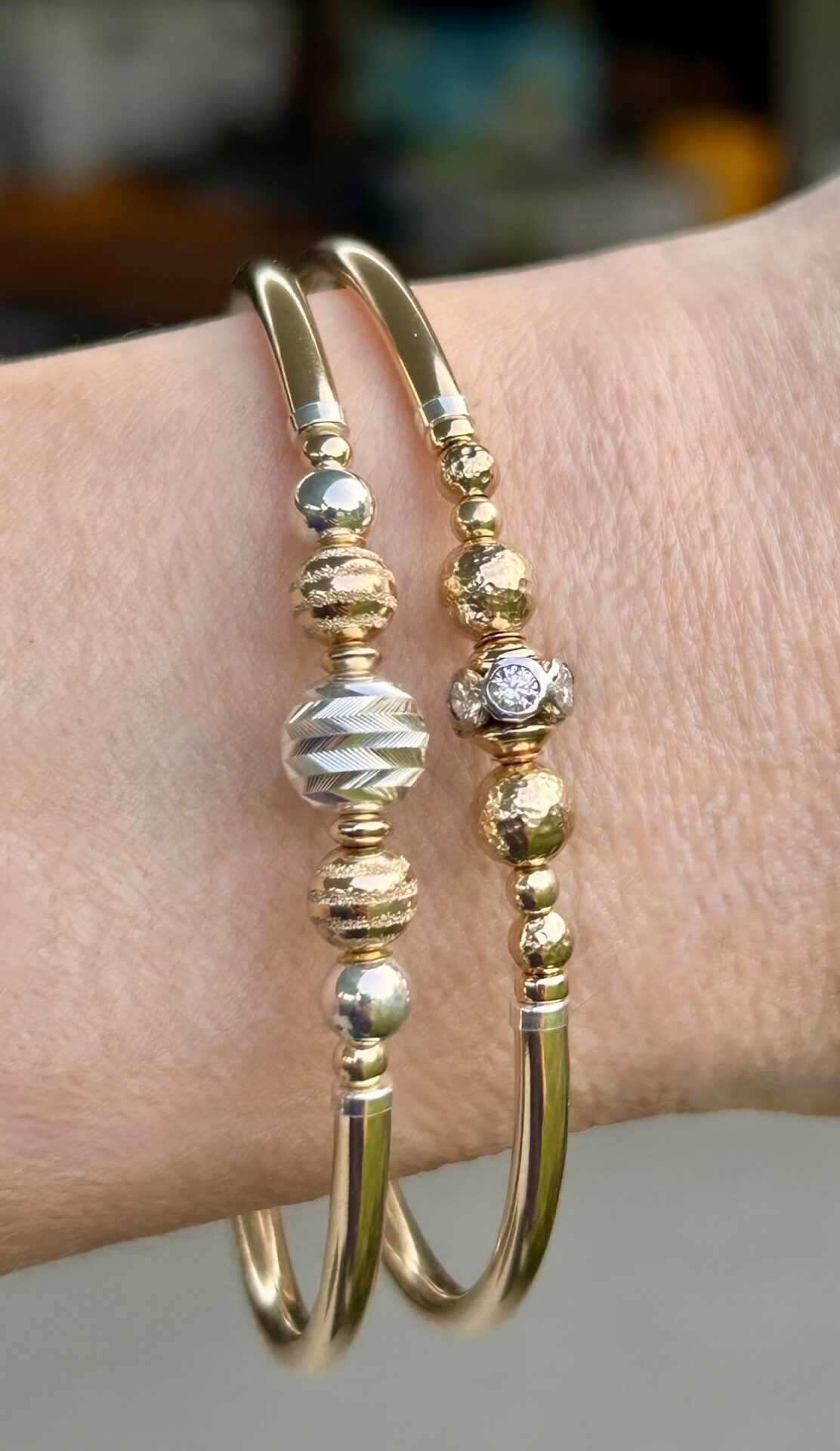 Megan CZ Gold Filled Earrings - Image 3