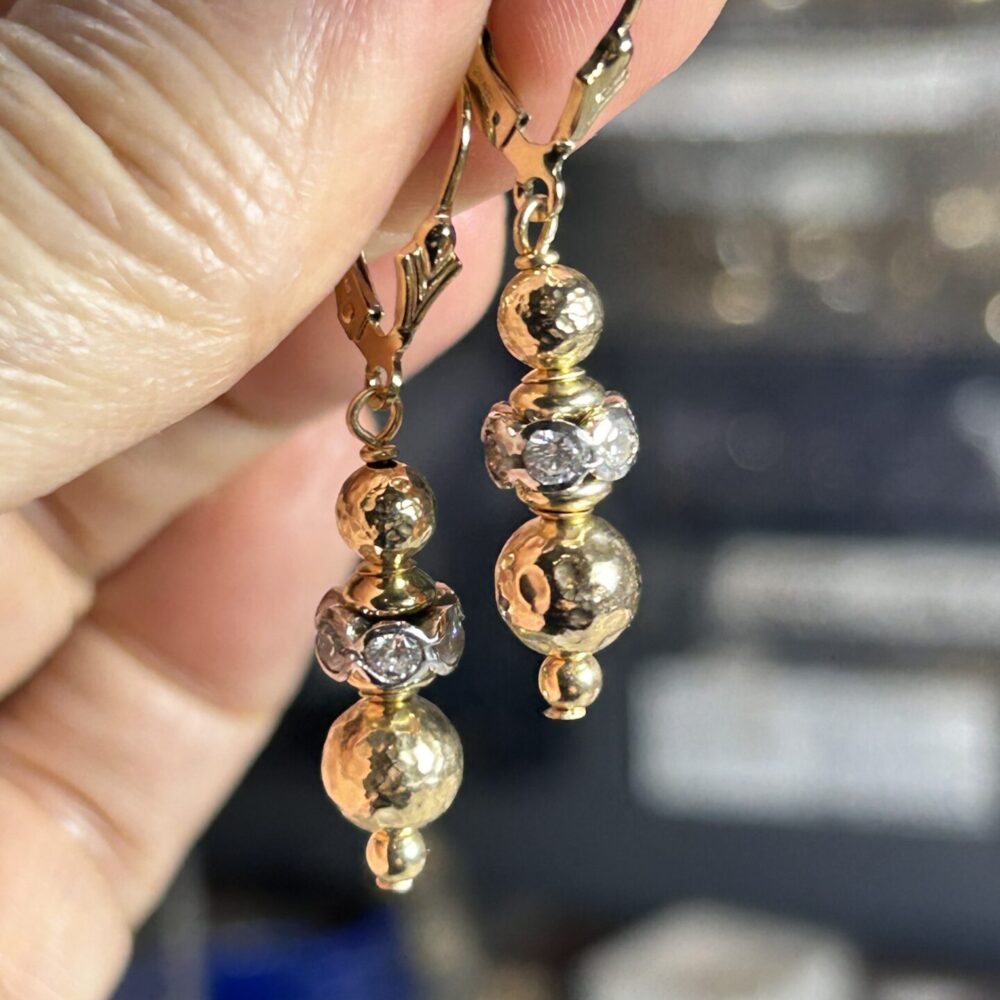 Megan CZ Gold Filled Earrings