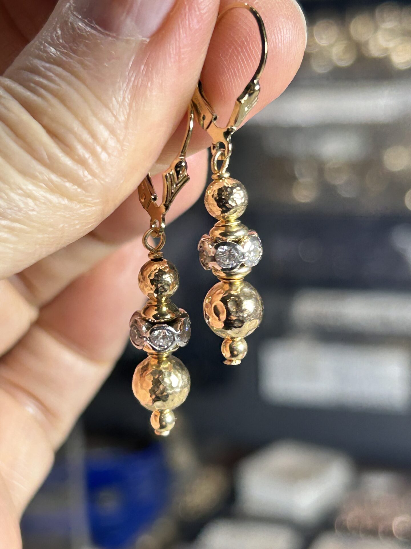 Megan CZ Gold Filled Earrings