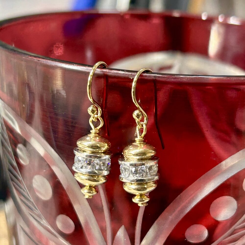 Eliza Cz Gold Filled Earrings