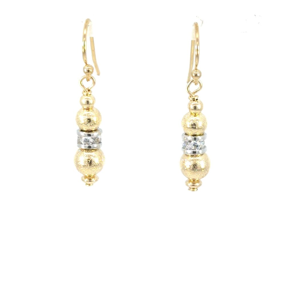 Amirah Cz Gold Filled Earrings