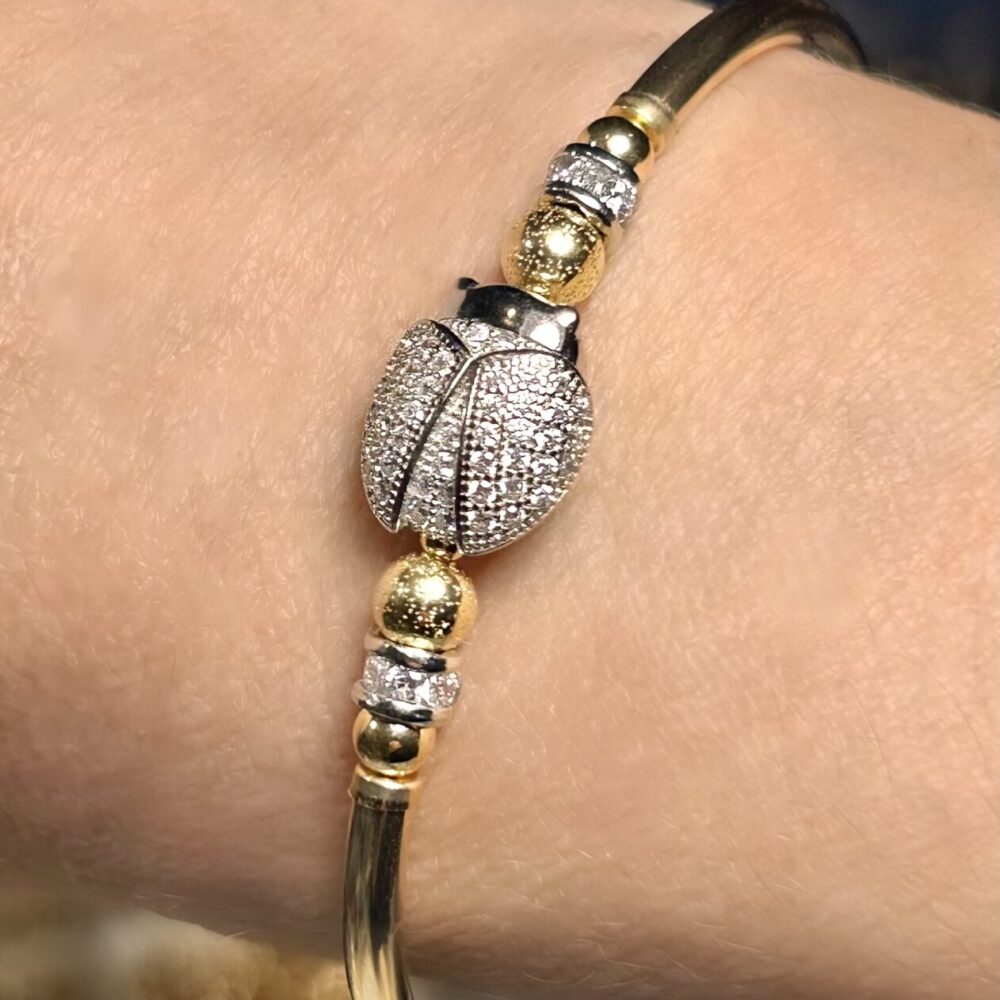 Cleo Cz Gold Filled Bracelet