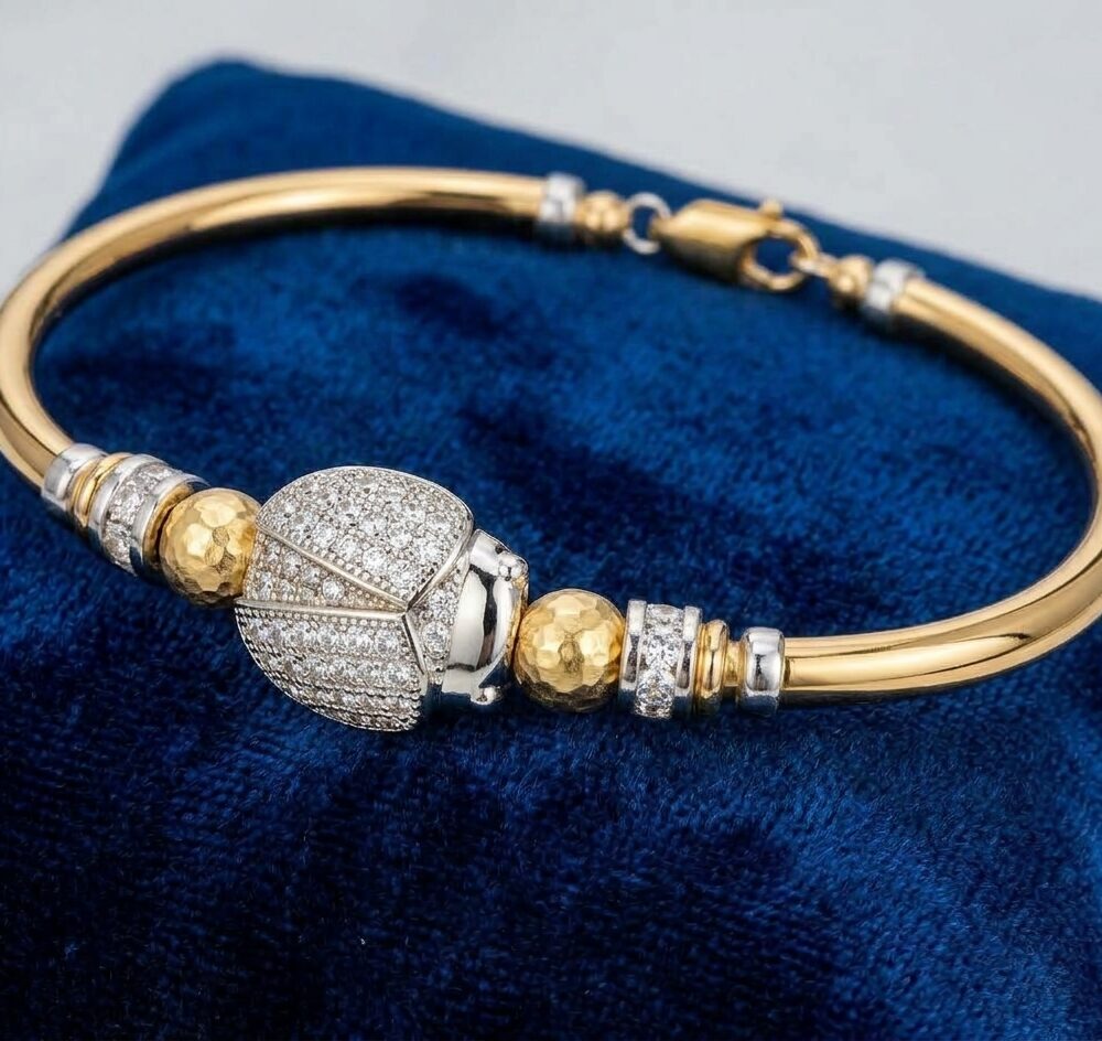 Cleo Cz Gold Filled Bracelet