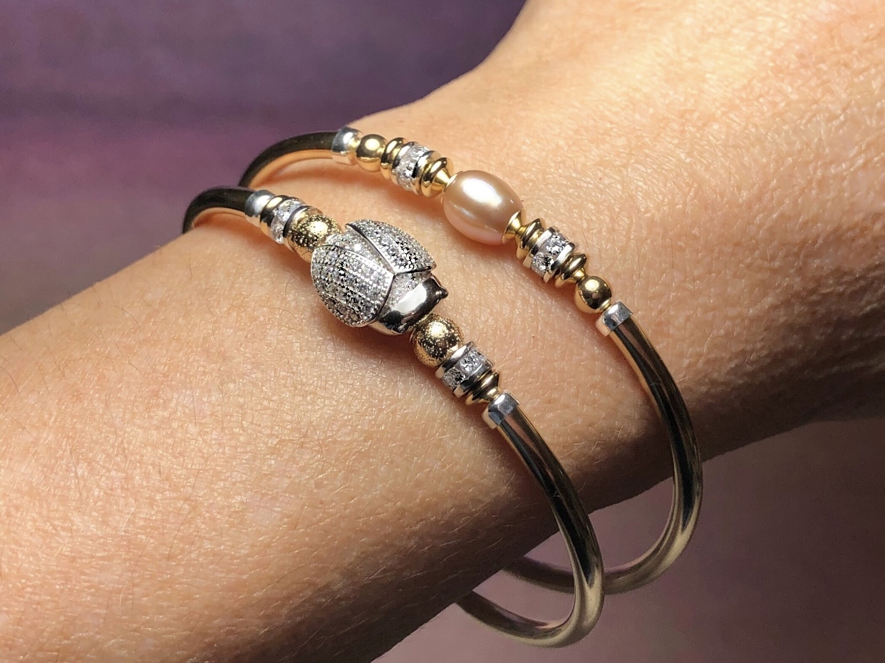 Cleo Cz Gold Filled Bracelet - Image 3