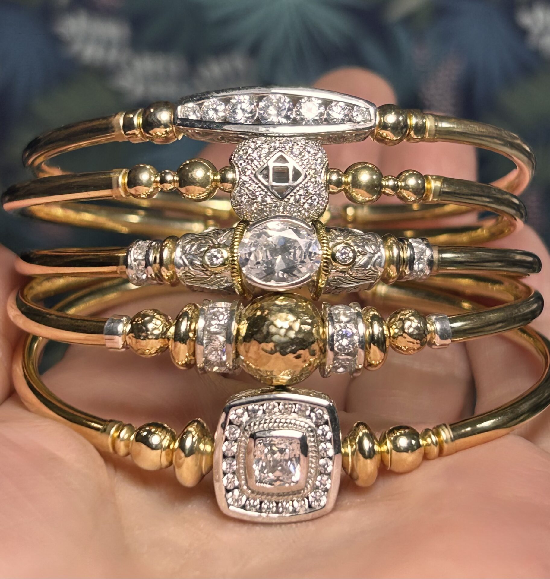 Gaia Cz Gold Filled Bracelet - Image 5