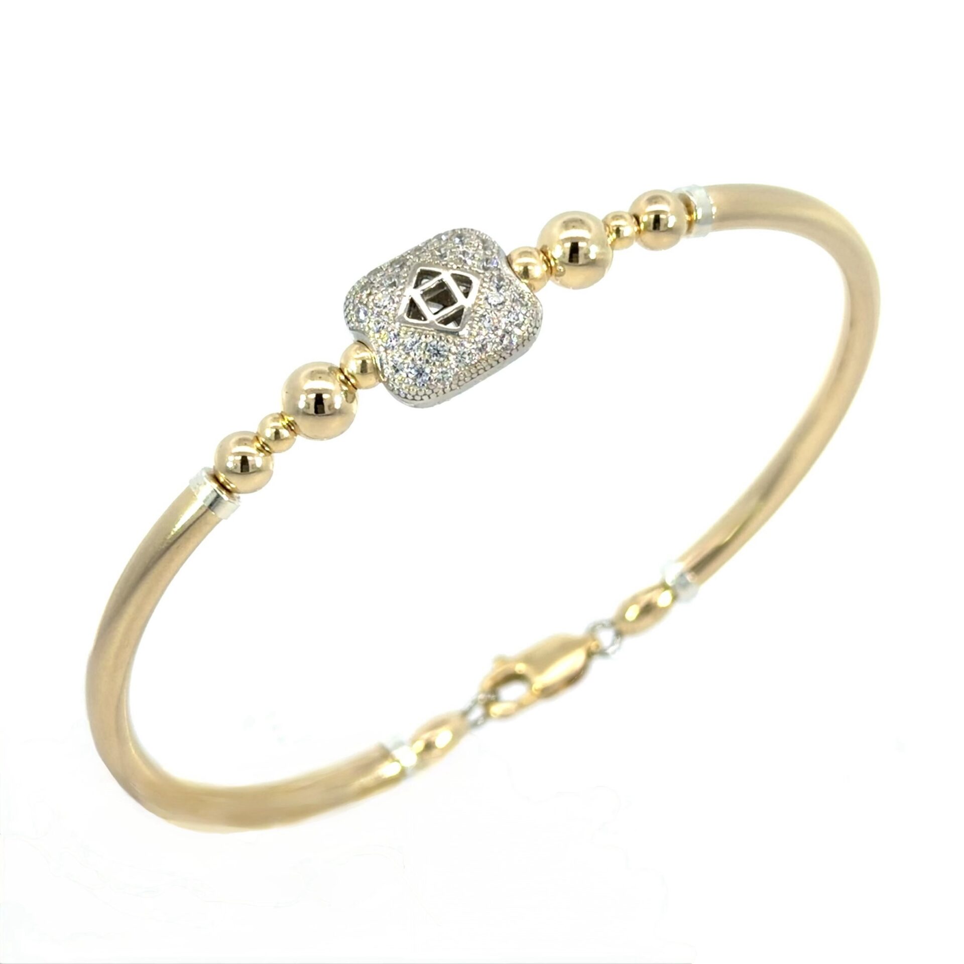 Gaia Cz Gold Filled Bracelet