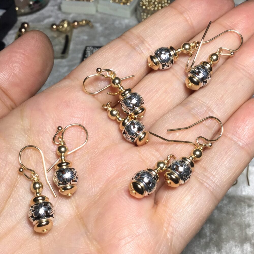 Earrings 2 Tone Mali