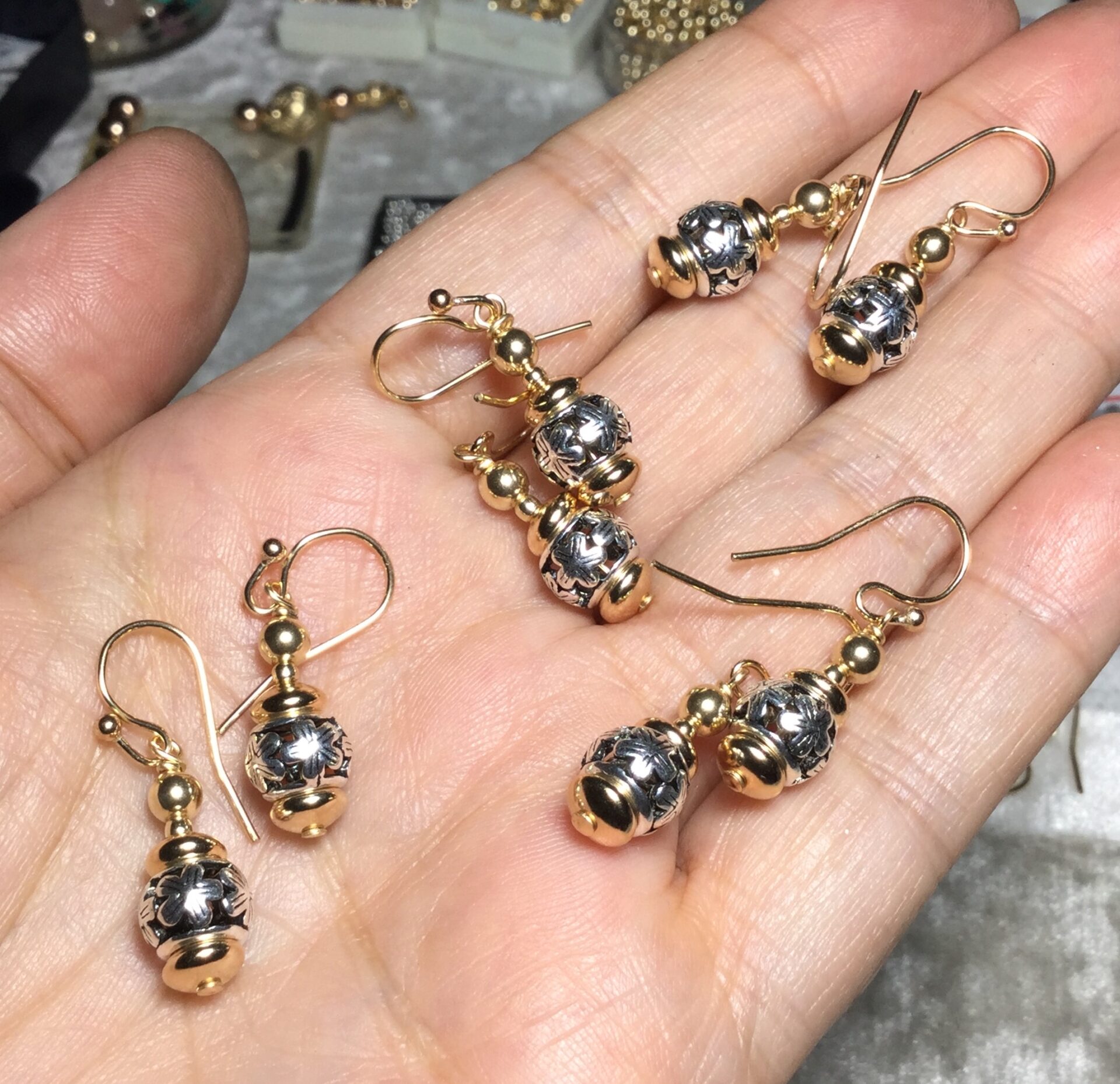Mali 2Tone Earrings