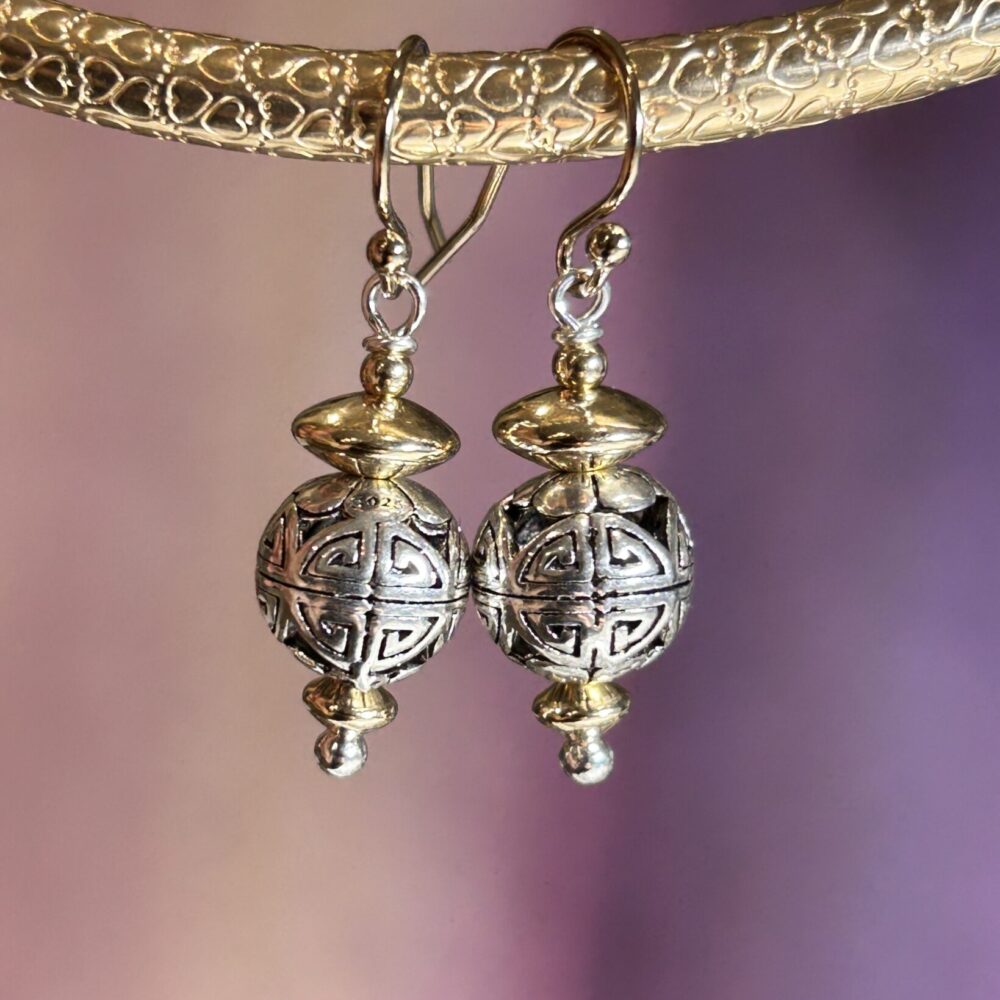 Earrings 2 Tone Mae