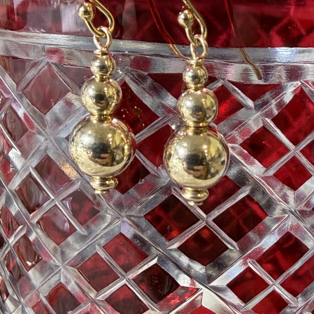 Earrings Gold Filled Lusita