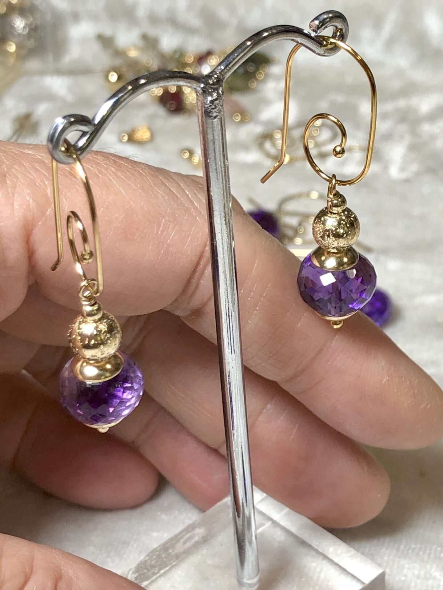 Amethyst Amirah Earrings - Image 2