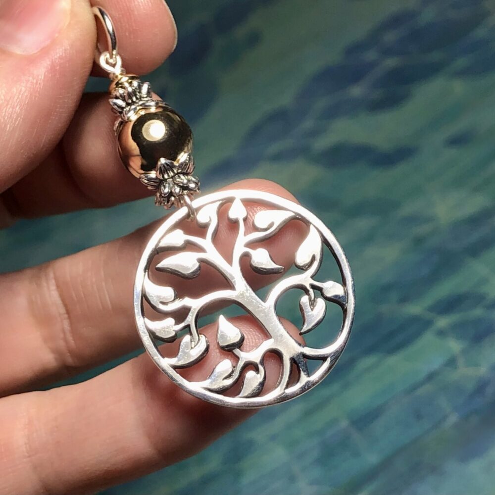 Pendant 2 Tone Tree of Life