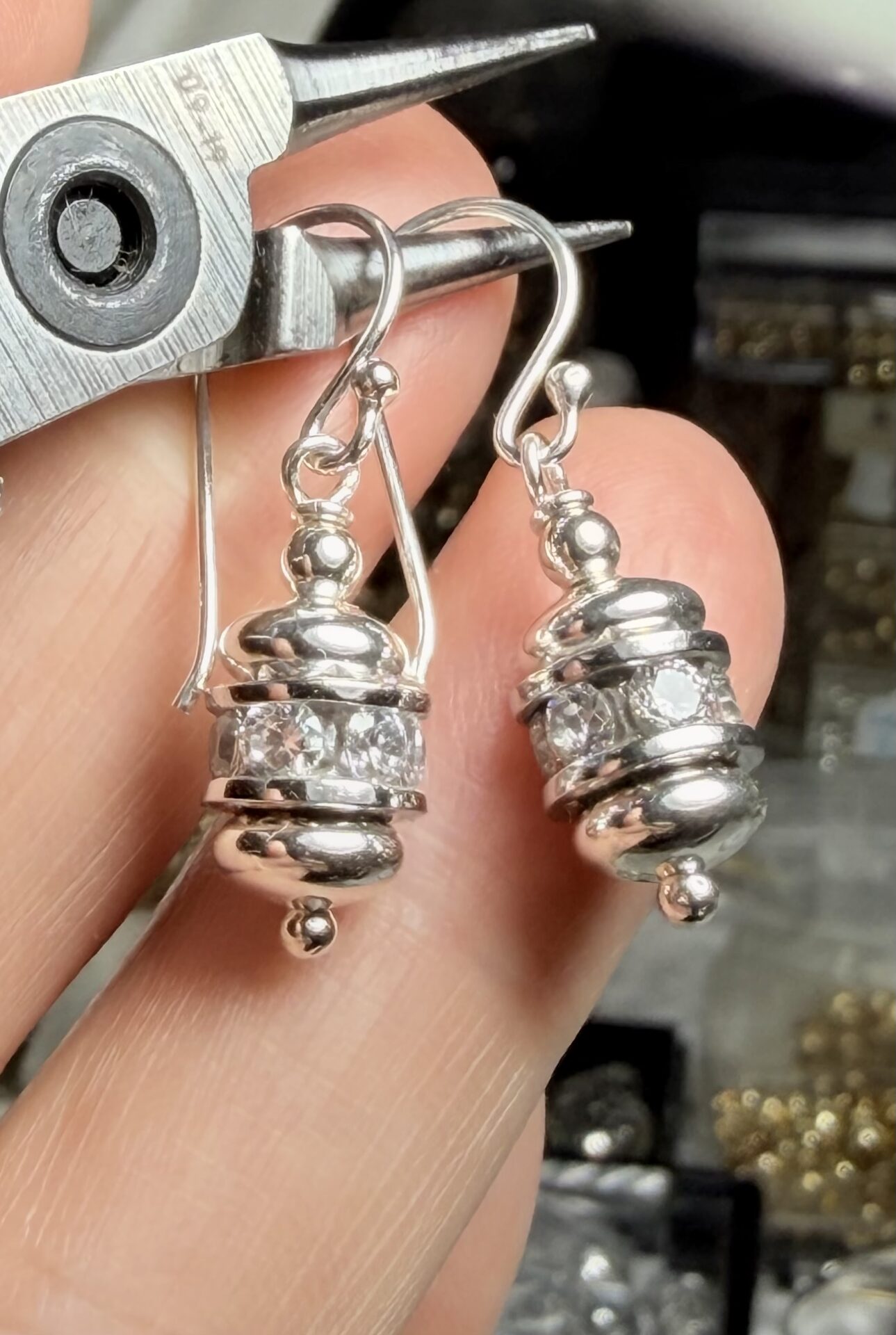 Earrings 925 Silver Eliza