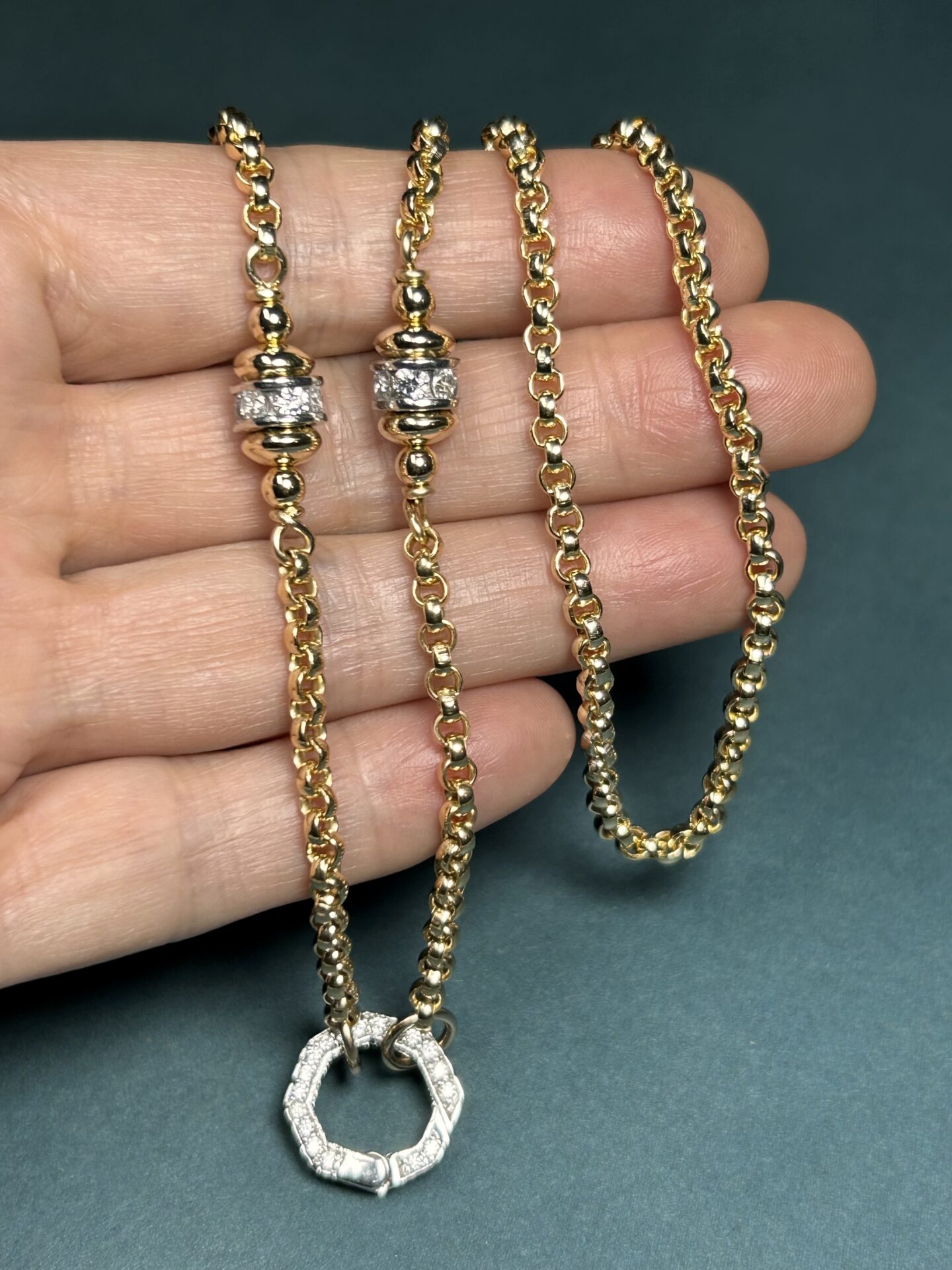14K Gold Filled & Cubic Zirconia Necklace
