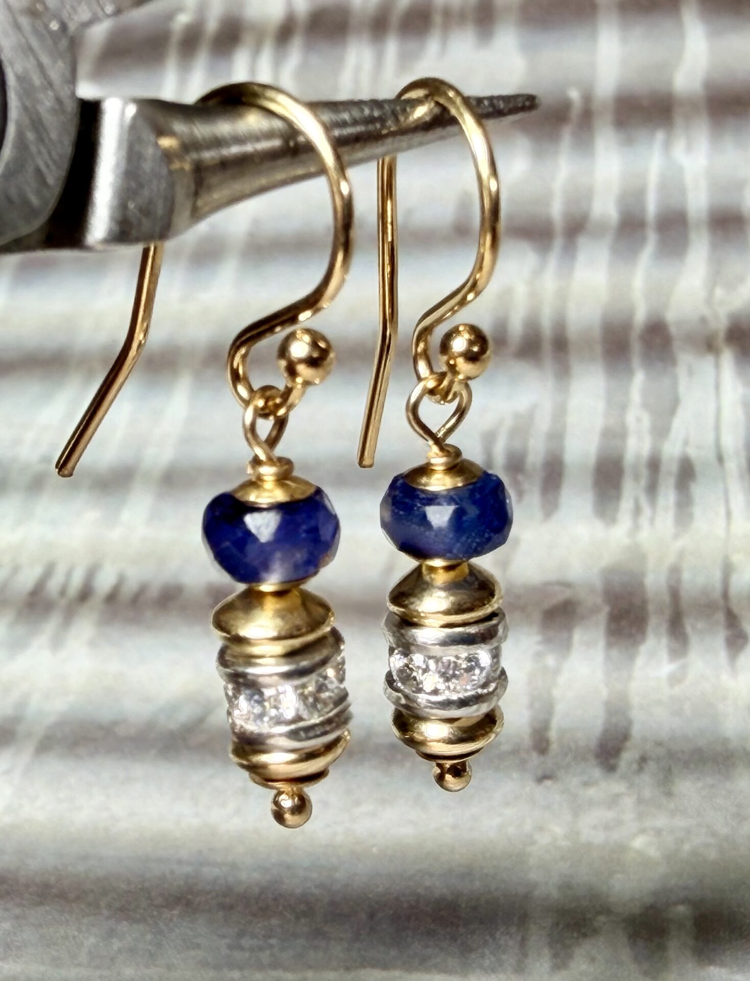 Earrings Sapphire Eliza